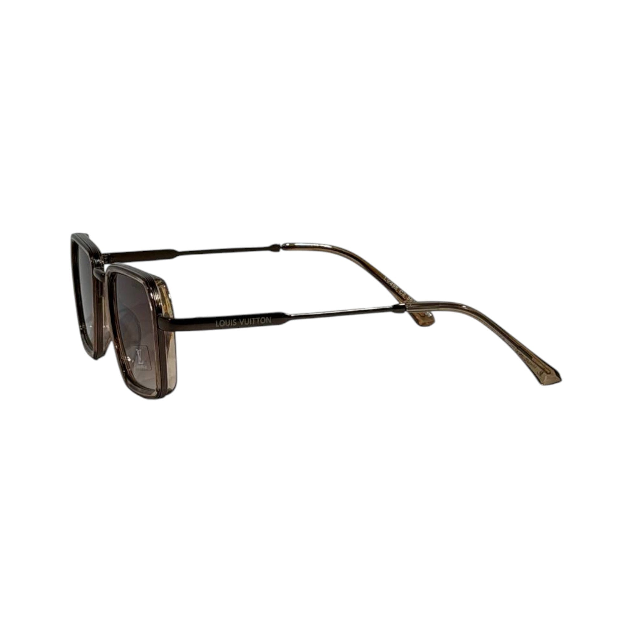 Louis Vuitton Sunglasses 🤎 | Square Brown Gradient Luxury Shades - MASTERPIECE
