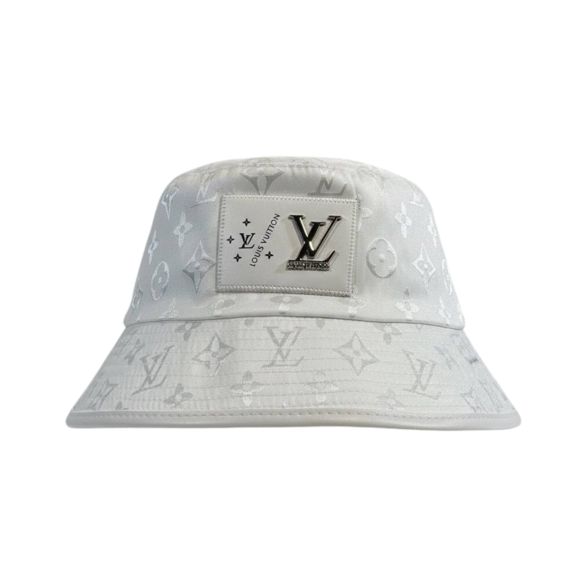 🤍 Louis Vuitton White Monogram Bucket Hat | Clean Luxury Style ✨ - MASTERPIECE