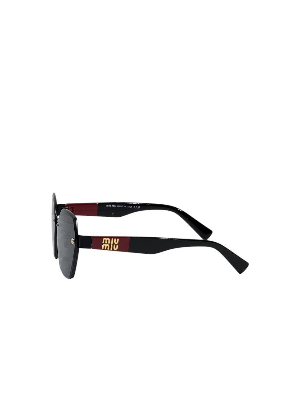 🕶️ Miu Miu Geometric Rimless Sunglasses – Bold Luxury & Contemporary Style ✨🖤 - MASTERPIECE