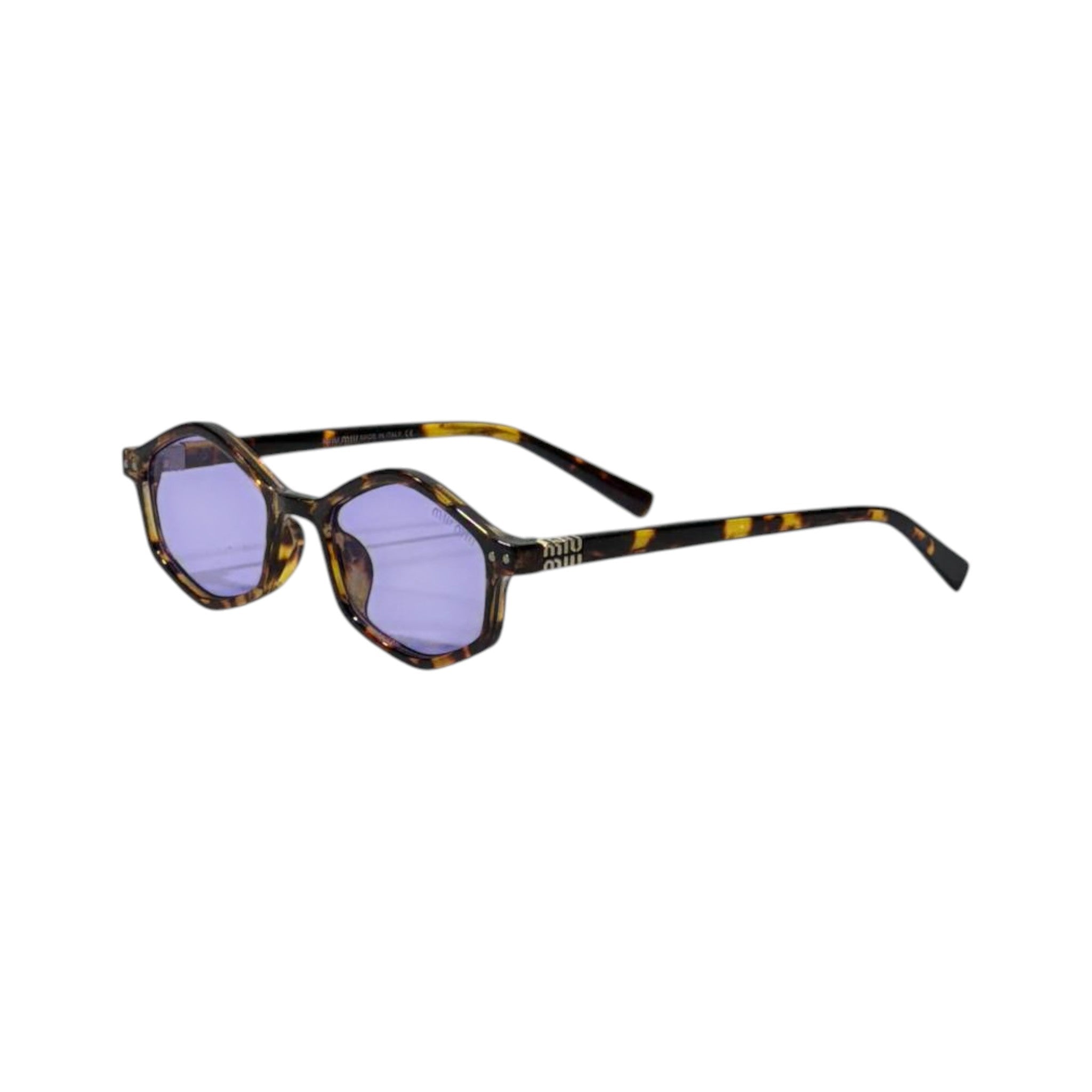🕶️ Miu Miu Tortoiseshell Geometric Sunglasses | Trendy Luxury Eyewear ✨ - MASTERPIECE