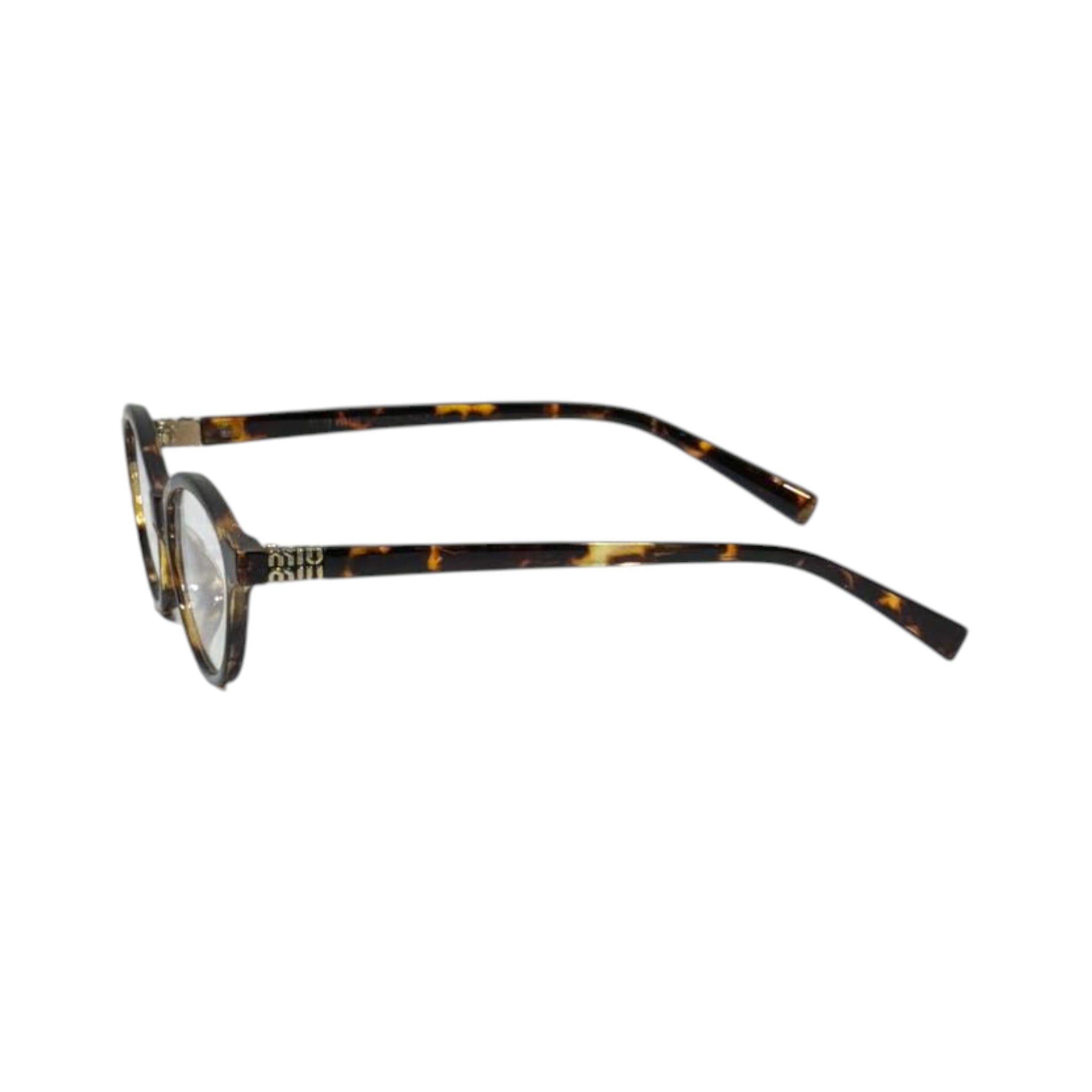 👓 Miu Miu Tortoiseshell Round Eyeglasses – Timeless Chic & Everyday Elegance ✨🤎 - MASTERPIECE