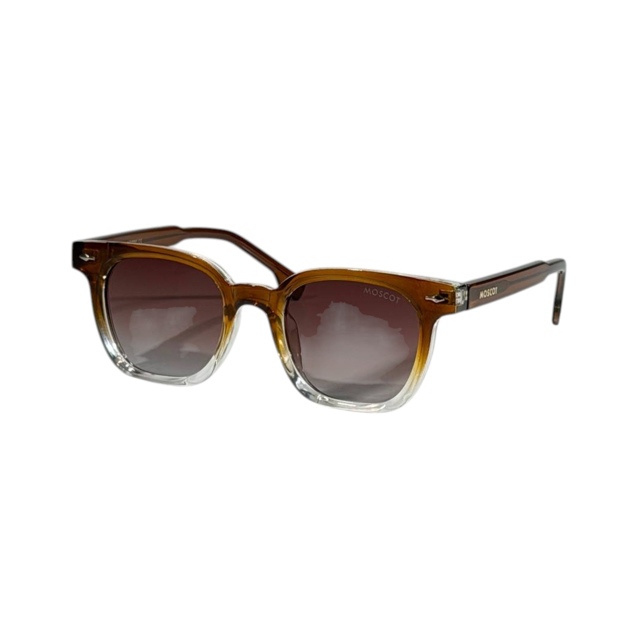 Moscot Gradient Square Sunglasses 🤎✨ Luxury Unisex UV Protection Shades - MASTERPIECE
