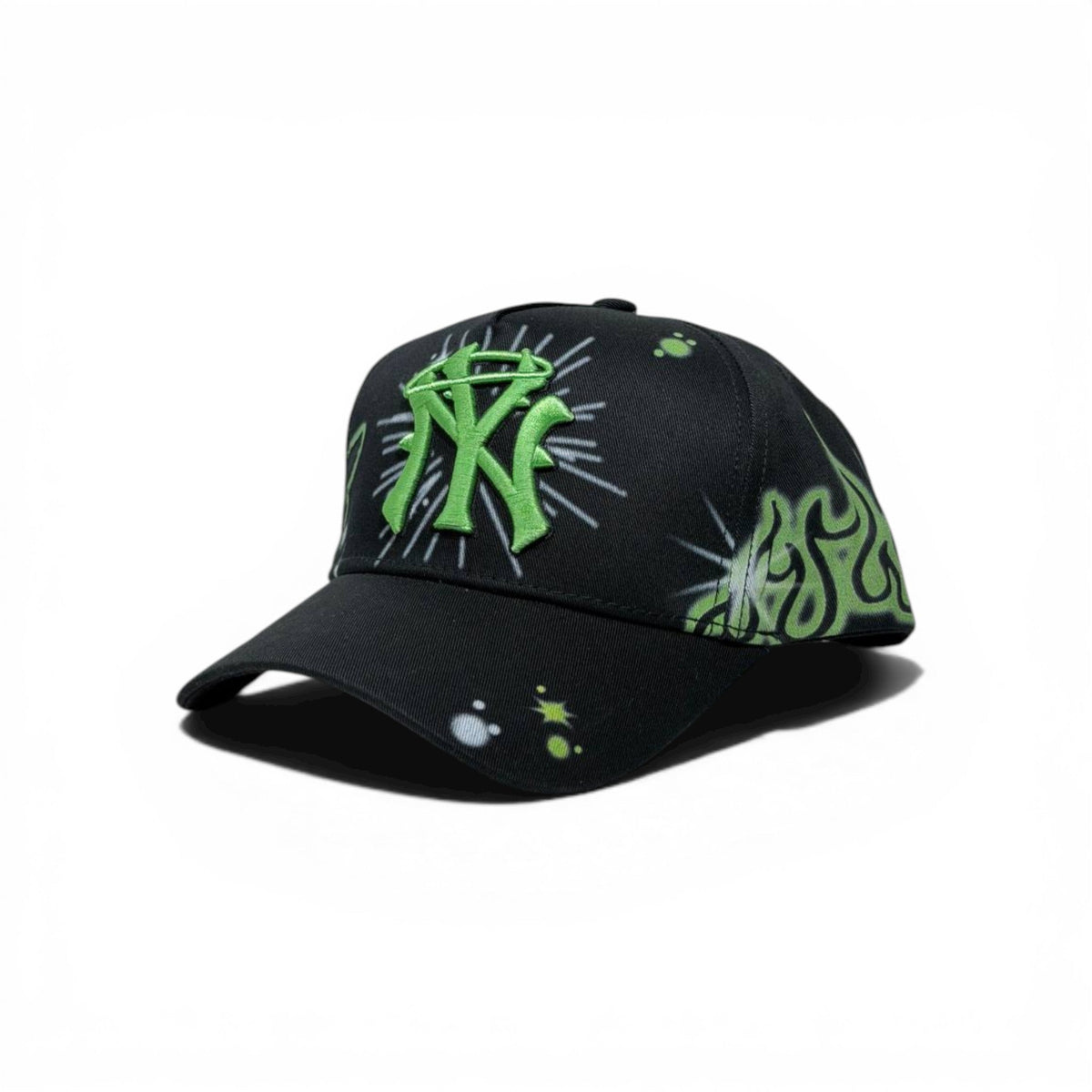 š§¢ Neon Flame NY Streetwear Cap ā Bold Urban Style Edition š„ - MASTERPIECE