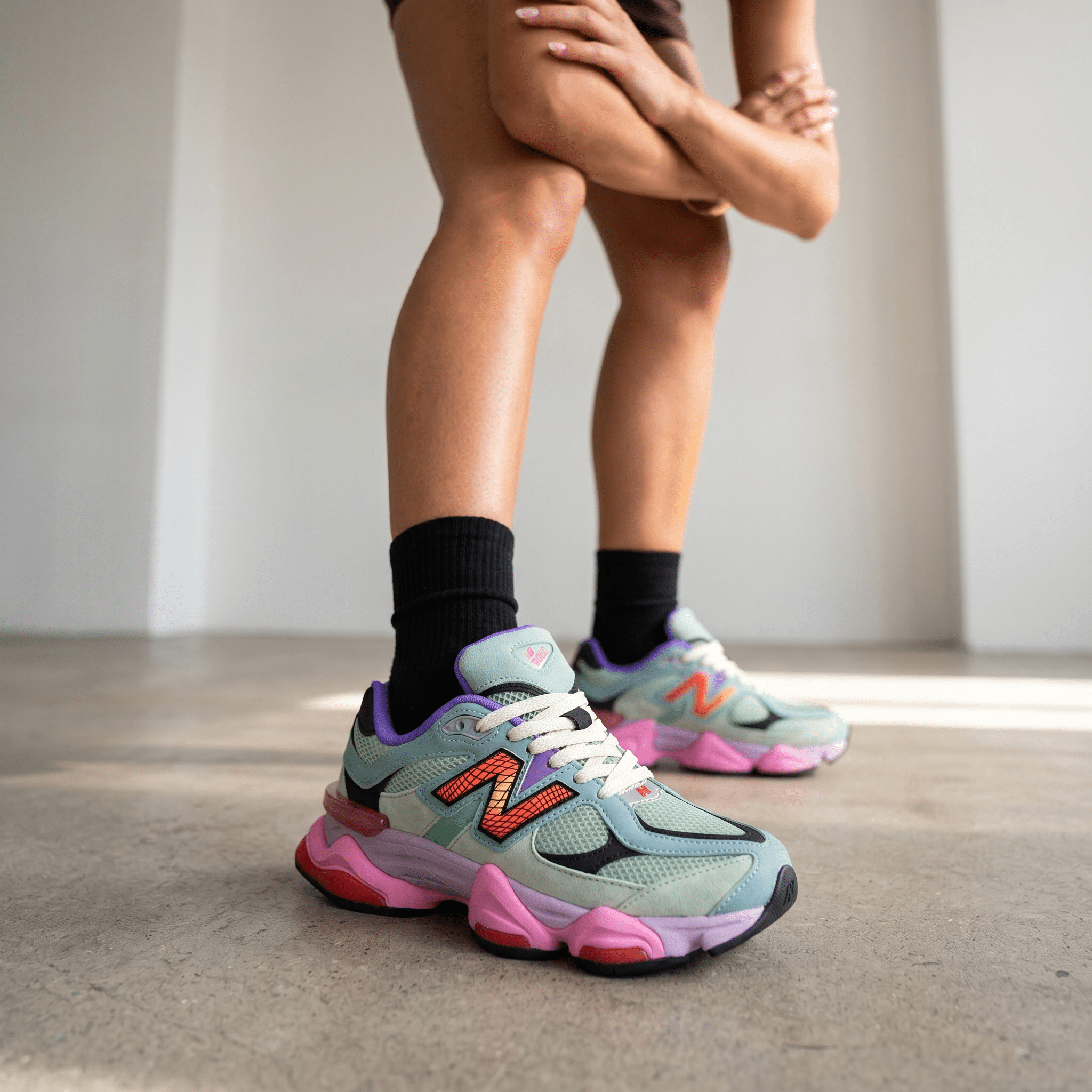 New Balance 9060 Pastel Dream Sneakers 🌈👟✨ - MASTERPIECE