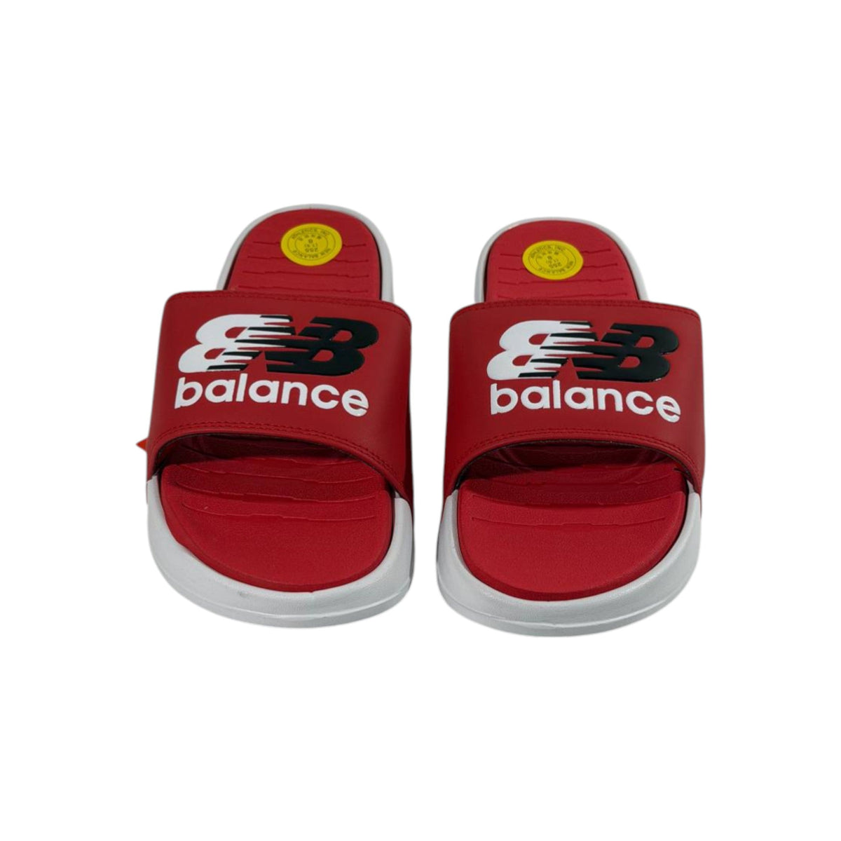 🔥 New Balance Red Comfort Slides – Bold Everyday Essential ❤️ - MASTERPIECE