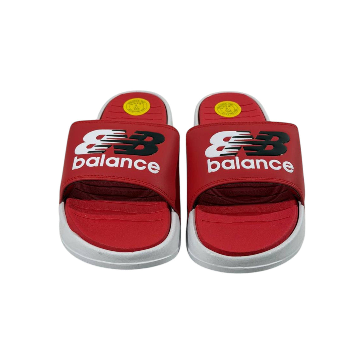 🔥 New Balance Red Comfort Slides – Bold Everyday Essential ❤️ - MASTERPIECE