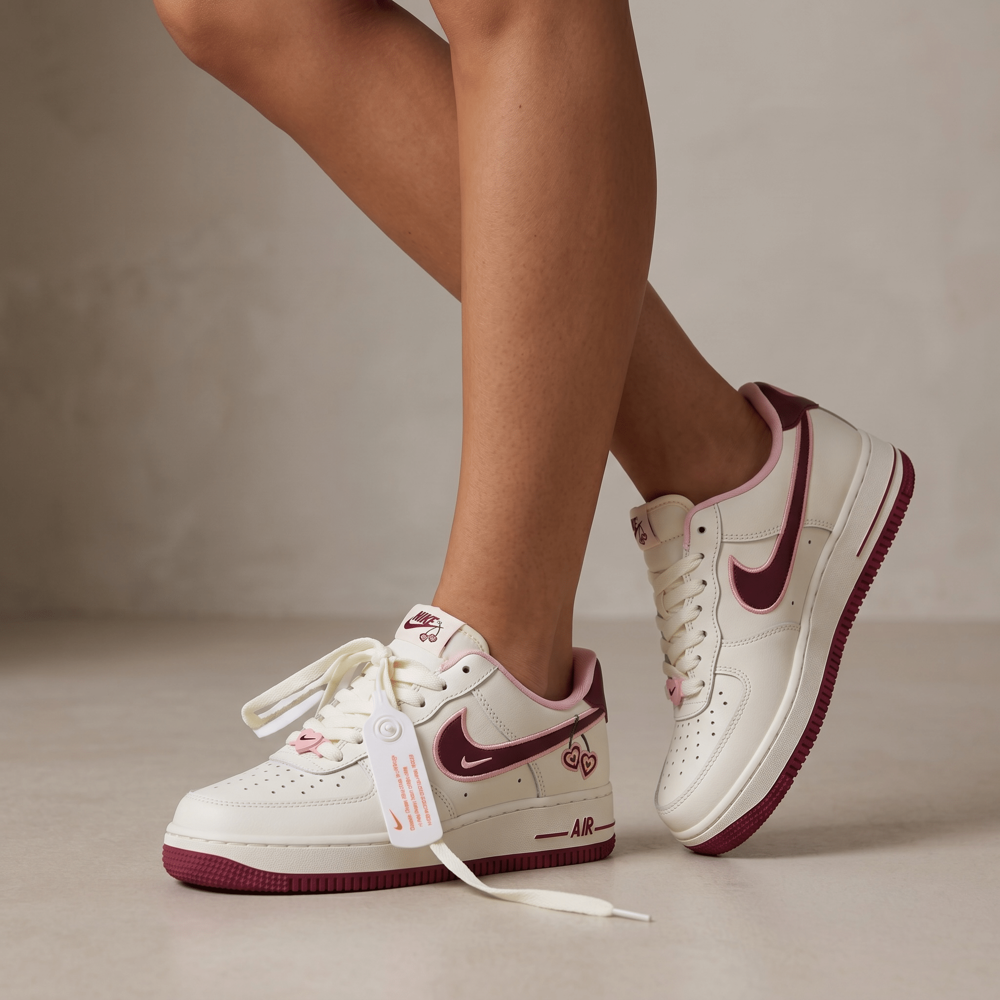 Nike Air Force 1 Cherry Blossom 🍒🤍🌸 - MASTERPIECE