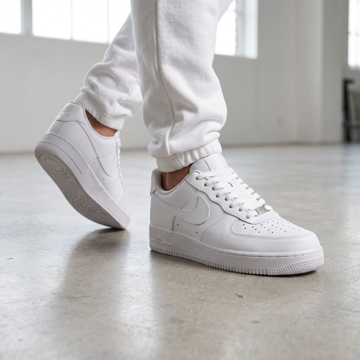 Nike Air Force 1 Low — Triple White - MASTERPIECE
