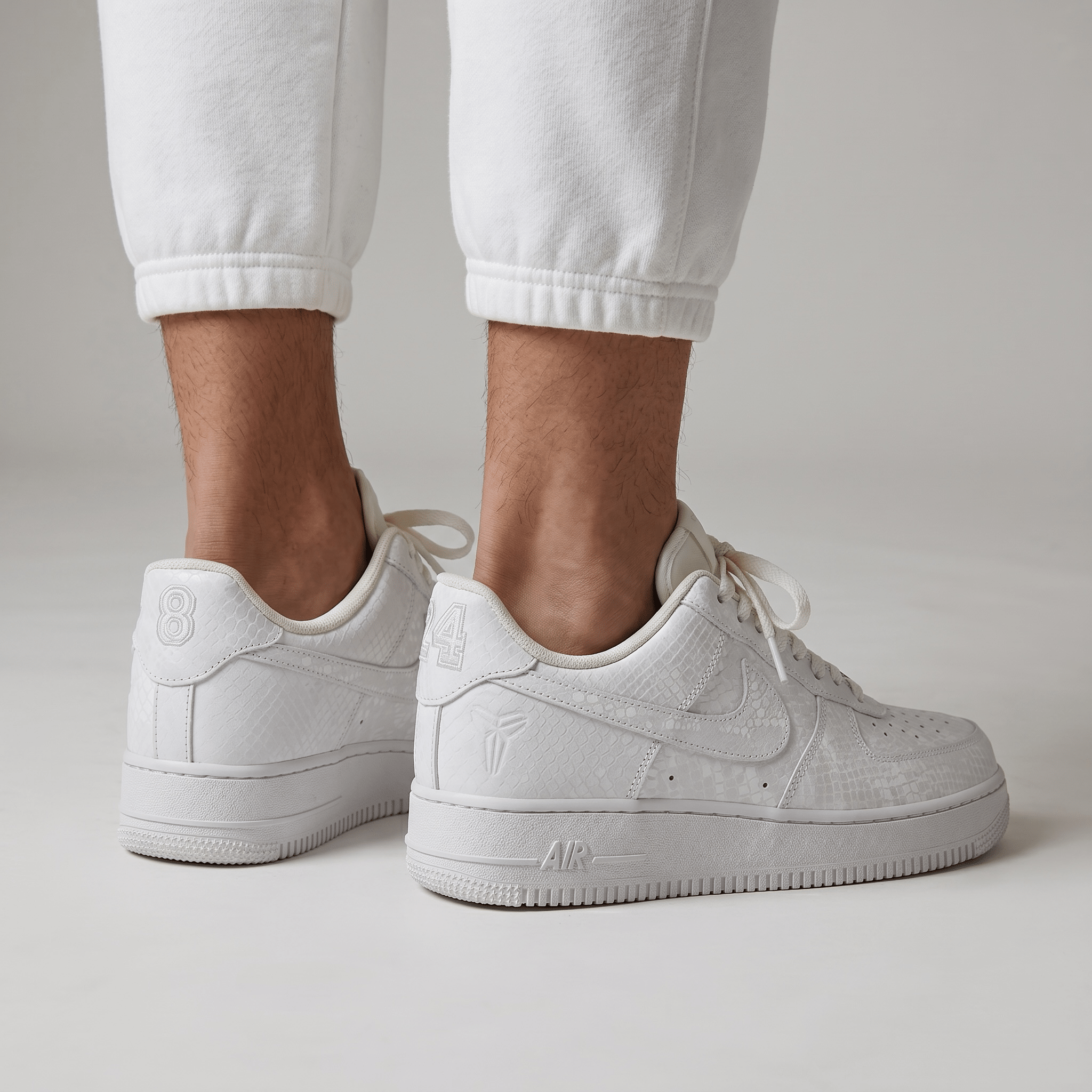 🤍 Nike Air Force 1 Triple White Luxe Edition 👟✨ - MASTERPIECE