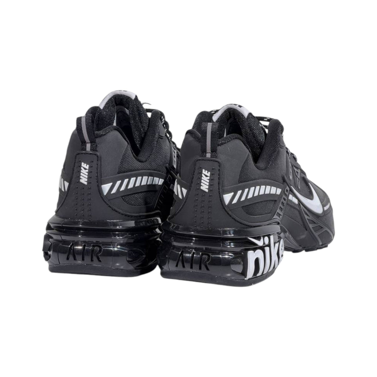 โก๐ค Nike Air Shox Black Silver Sneakers โ Retro Streetwear Performance Shoes ๐๐ฅ - MASTERPIECE