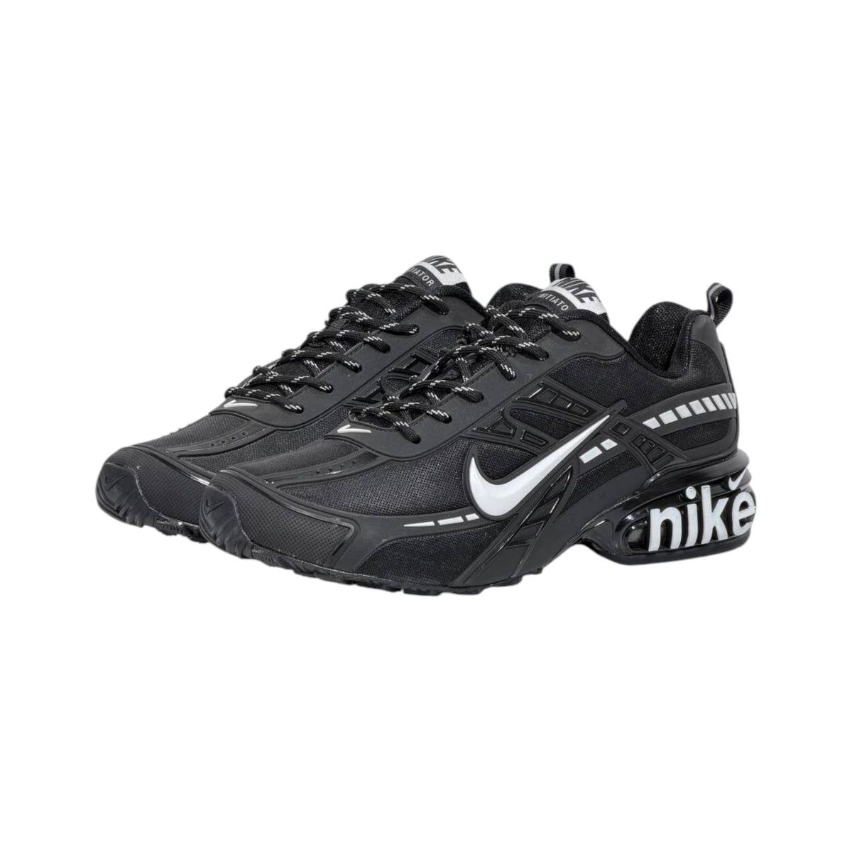 โก๐ค Nike Air Shox Black Silver Sneakers โ Retro Streetwear Performance Shoes ๐๐ฅ - MASTERPIECE