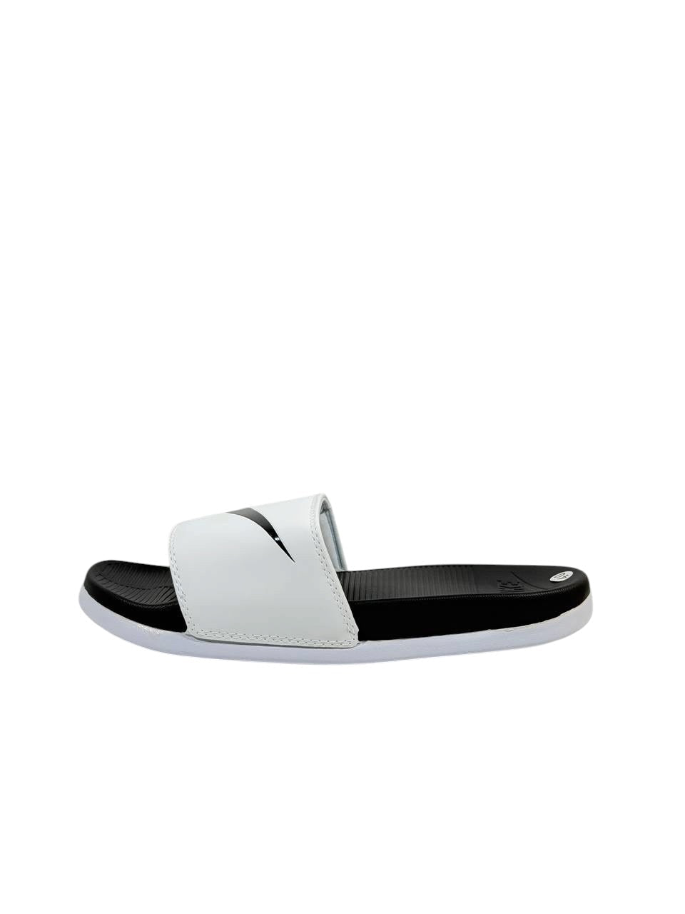 NIKE Classic Slide Sandals – Black & White Edition ⚫⚪ - MASTERPIECE