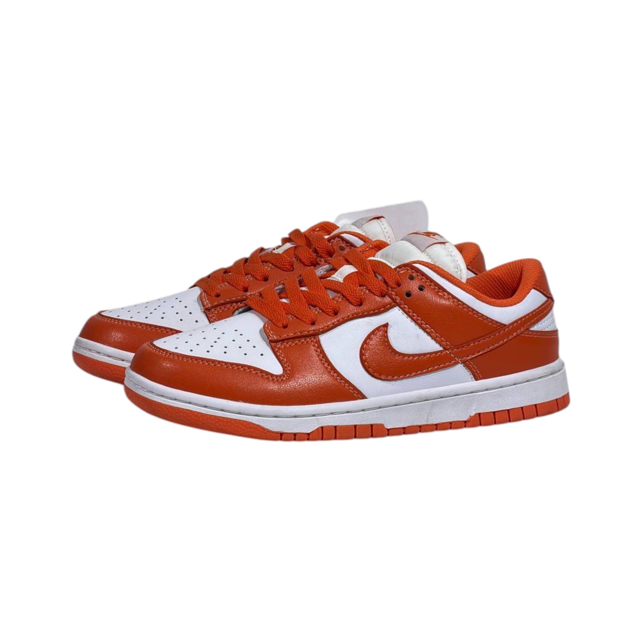 🧡🤍 Nike Dunk Low Orange Blaze Sneakers 👟🔥 - MASTERPIECE