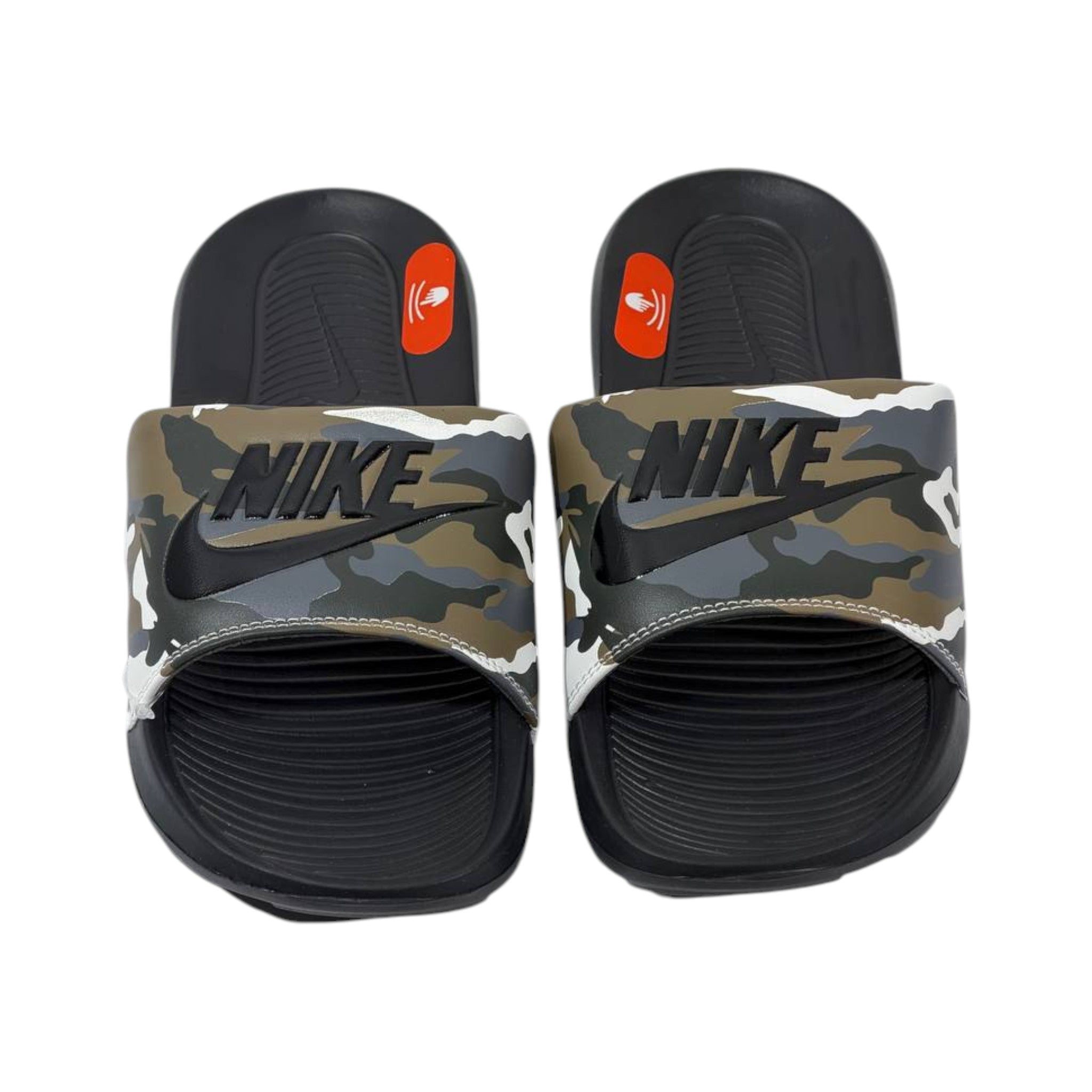 Nike Tech Camo Slides – Military Edition 🪖🔥 - MASTERPIECE