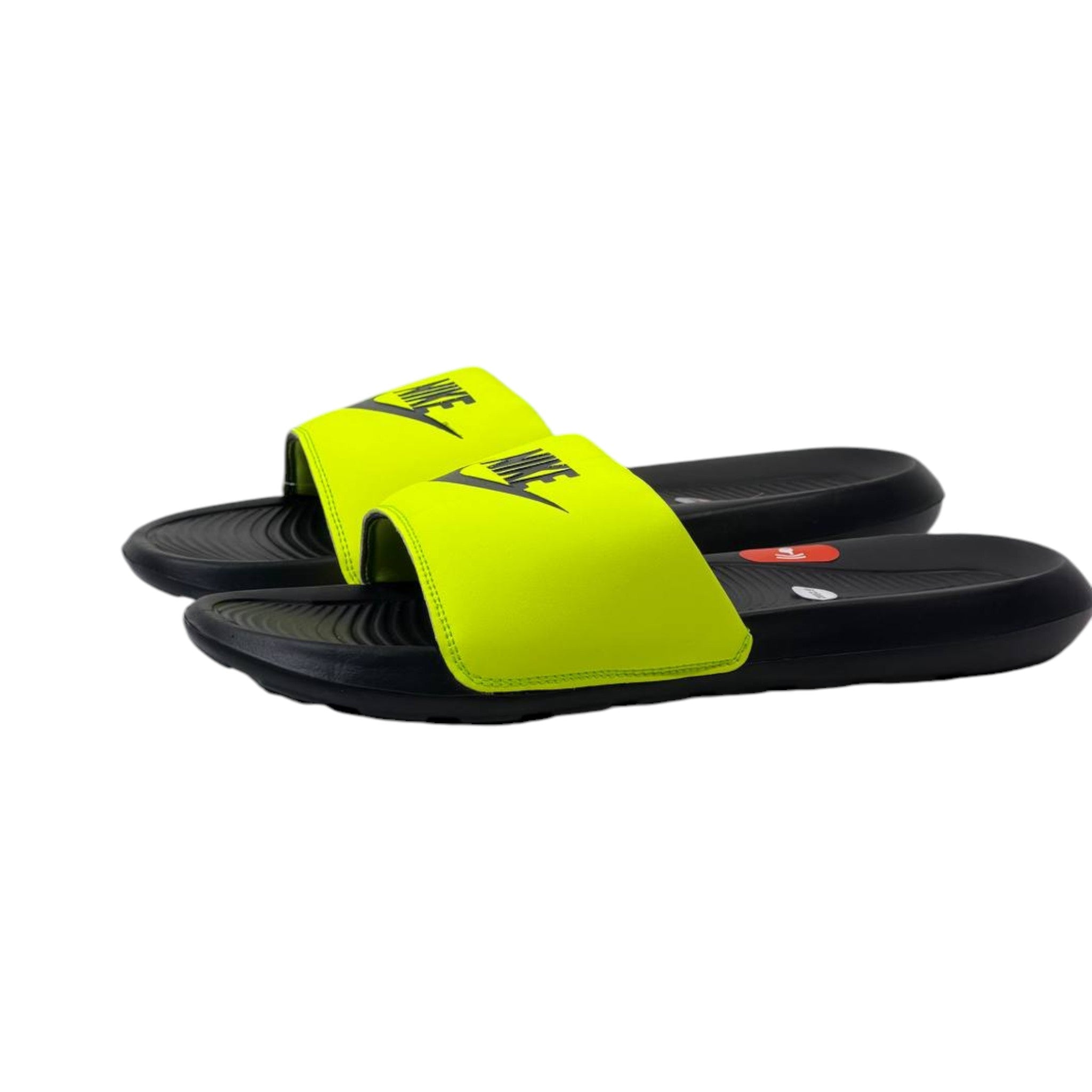 Nike Tech Volt Slides – Neon Yellow Edition ⚡💛 - MASTERPIECE