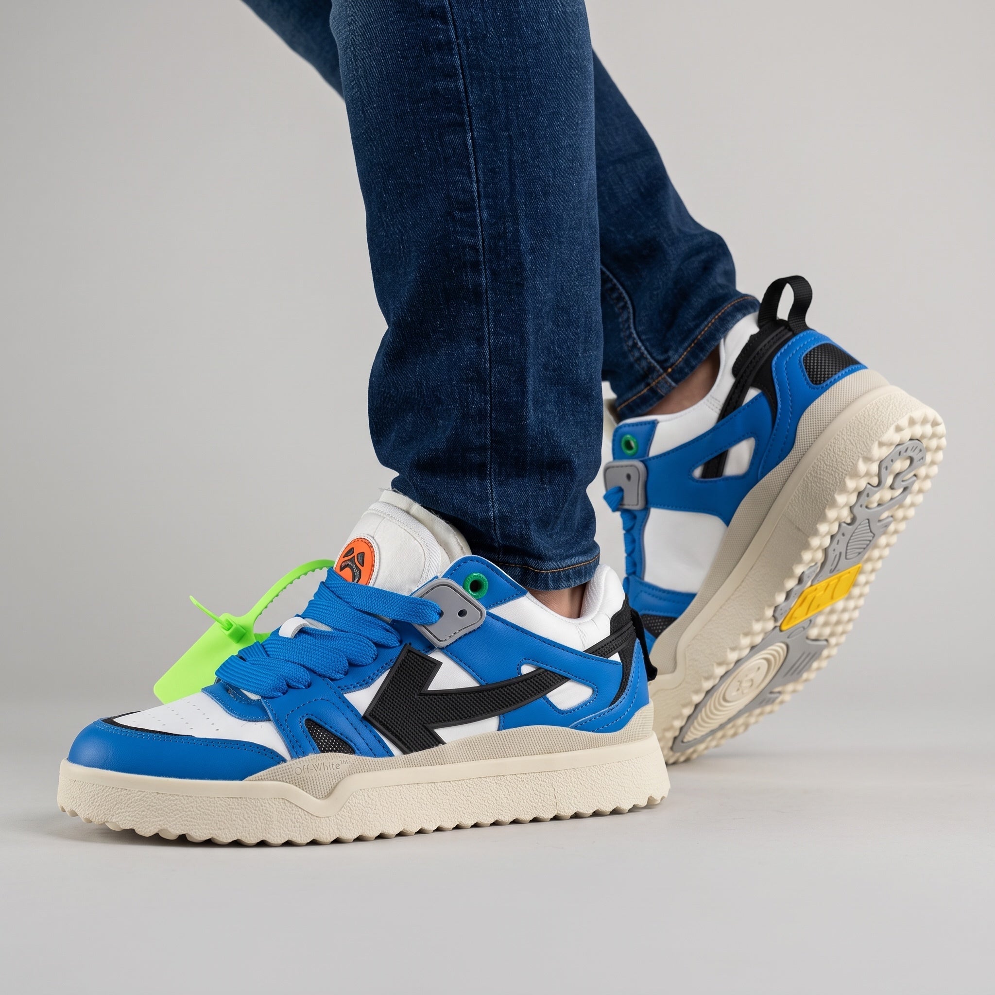 Off-White Chunky Trainer – Blue/White 👟🔵 - MASTERPIECE