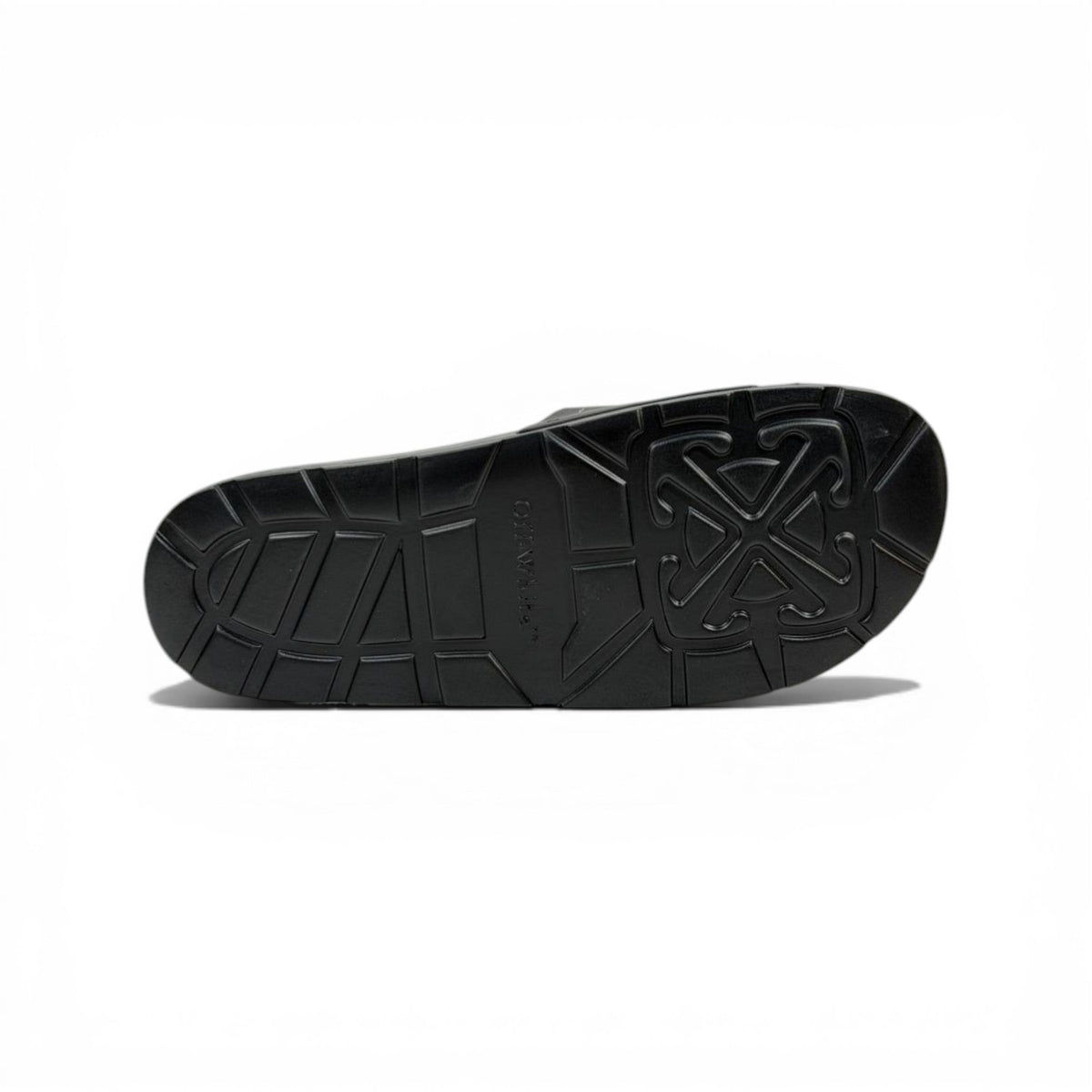 OFF-WHITE Luxury Black Slide Sandals – Minimal OFF Logo Design & Everyday Comfort 👟✨ - MASTERPIECE