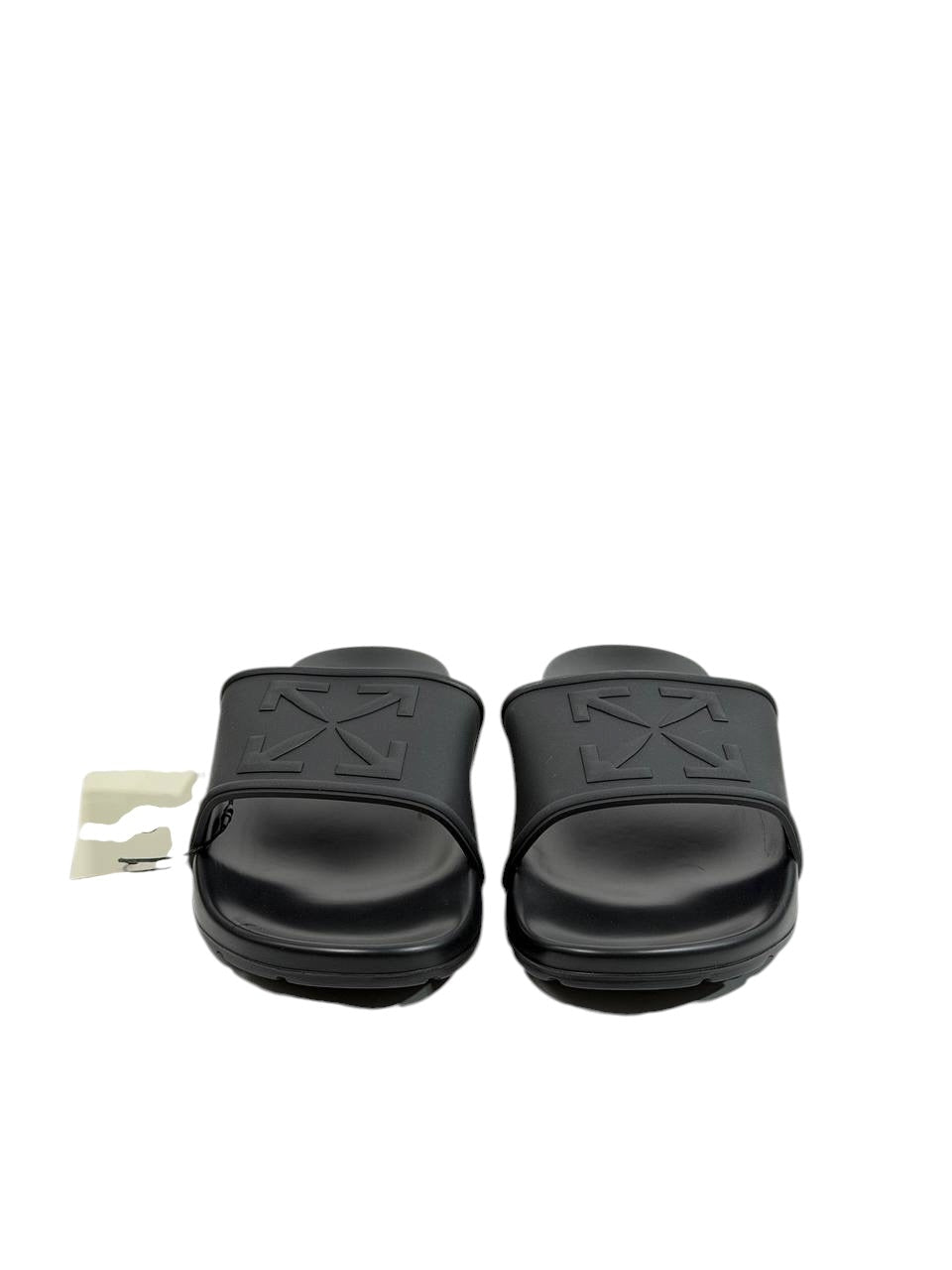 OFF-WHITE Slides – All Black Arrow Edition 🖤🔥 - MASTERPIECE