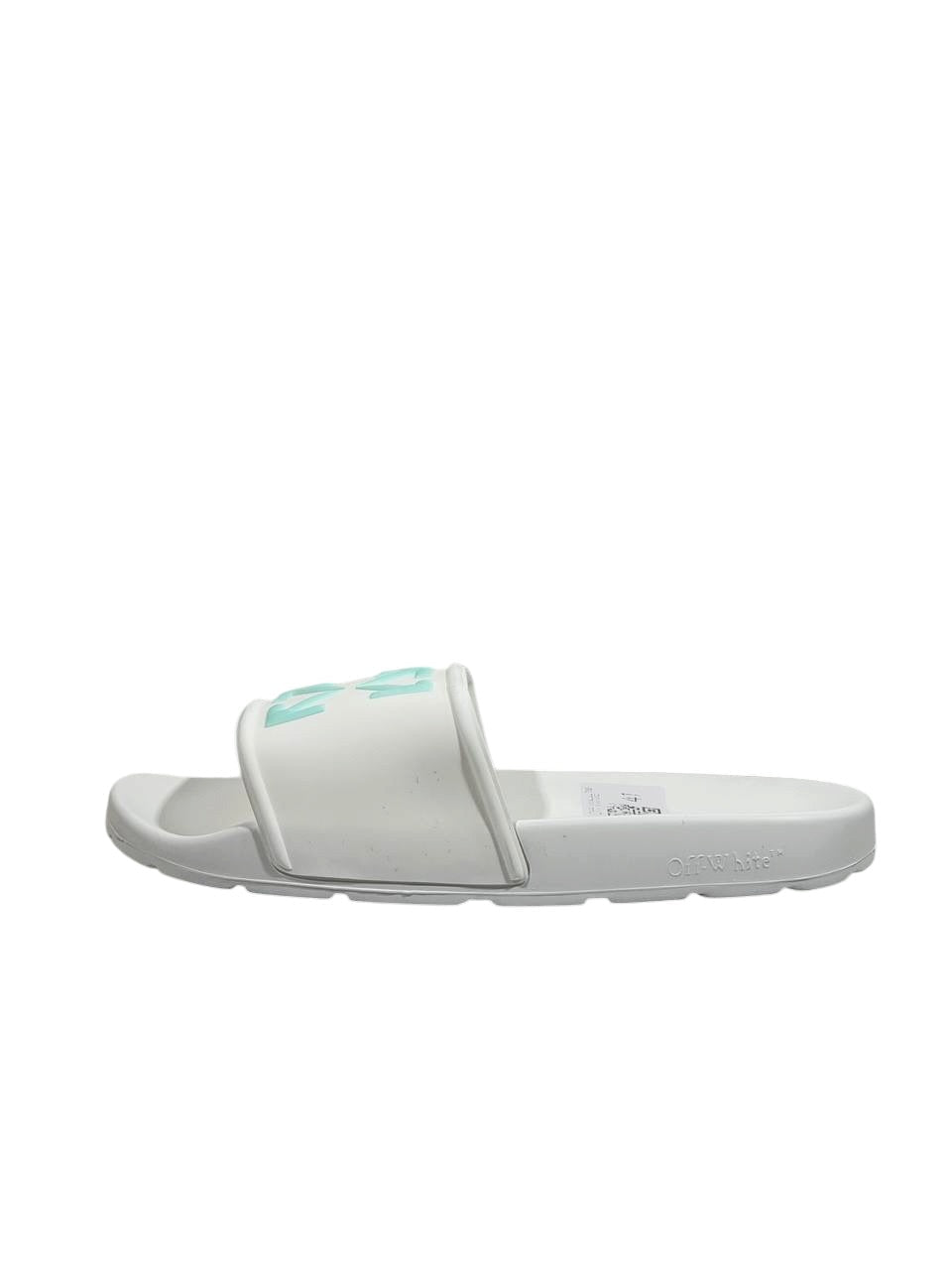 OFF-WHITE Slides – White Mint Arrow Edition 🤍💚 - MASTERPIECE