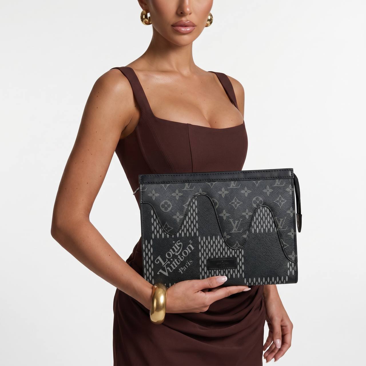 Louis Vuitton Monogram Wave Pochette 🖤🌊