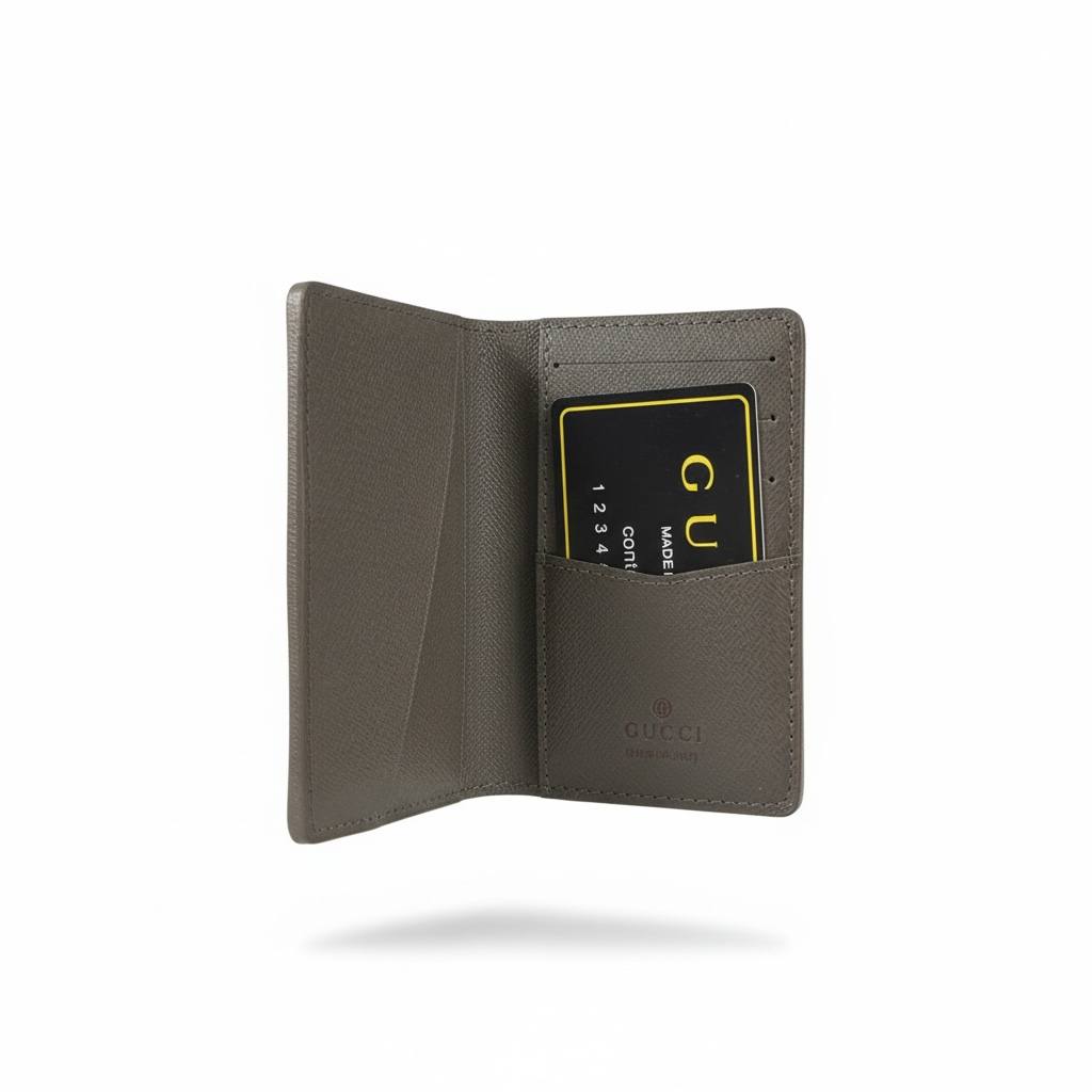 Gucci GG Canvas Wallet with Web Stripe – Classic Heritage Design 🤍🤎✨