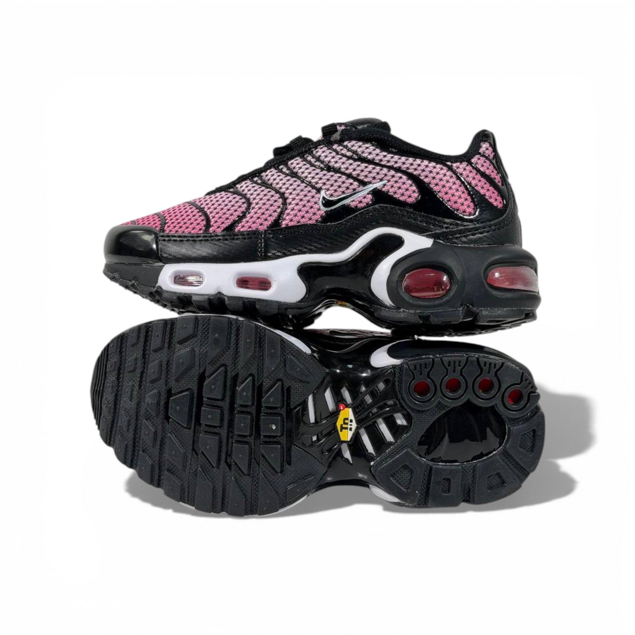 Nike Air Max TN Kids Sneakers – Pink & Black Sporty Comfort 👟💖