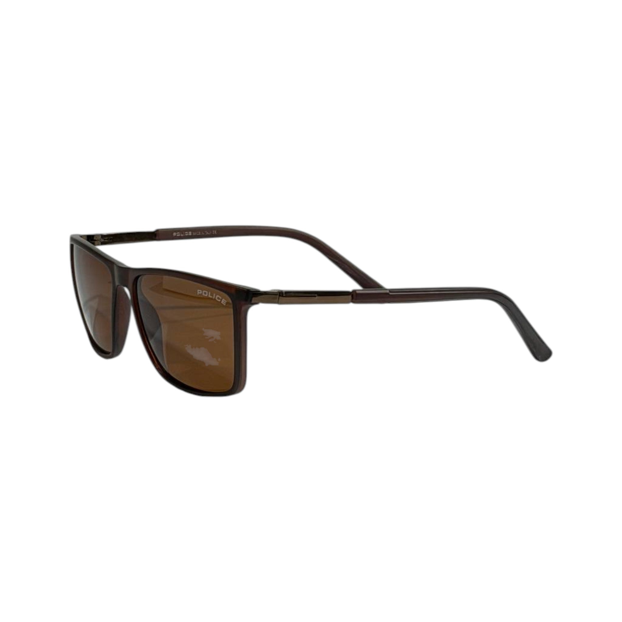 Police Classic Brown Sunglasses 🤎🕶️ Men Stylish UV Protection Shades - MASTERPIECE