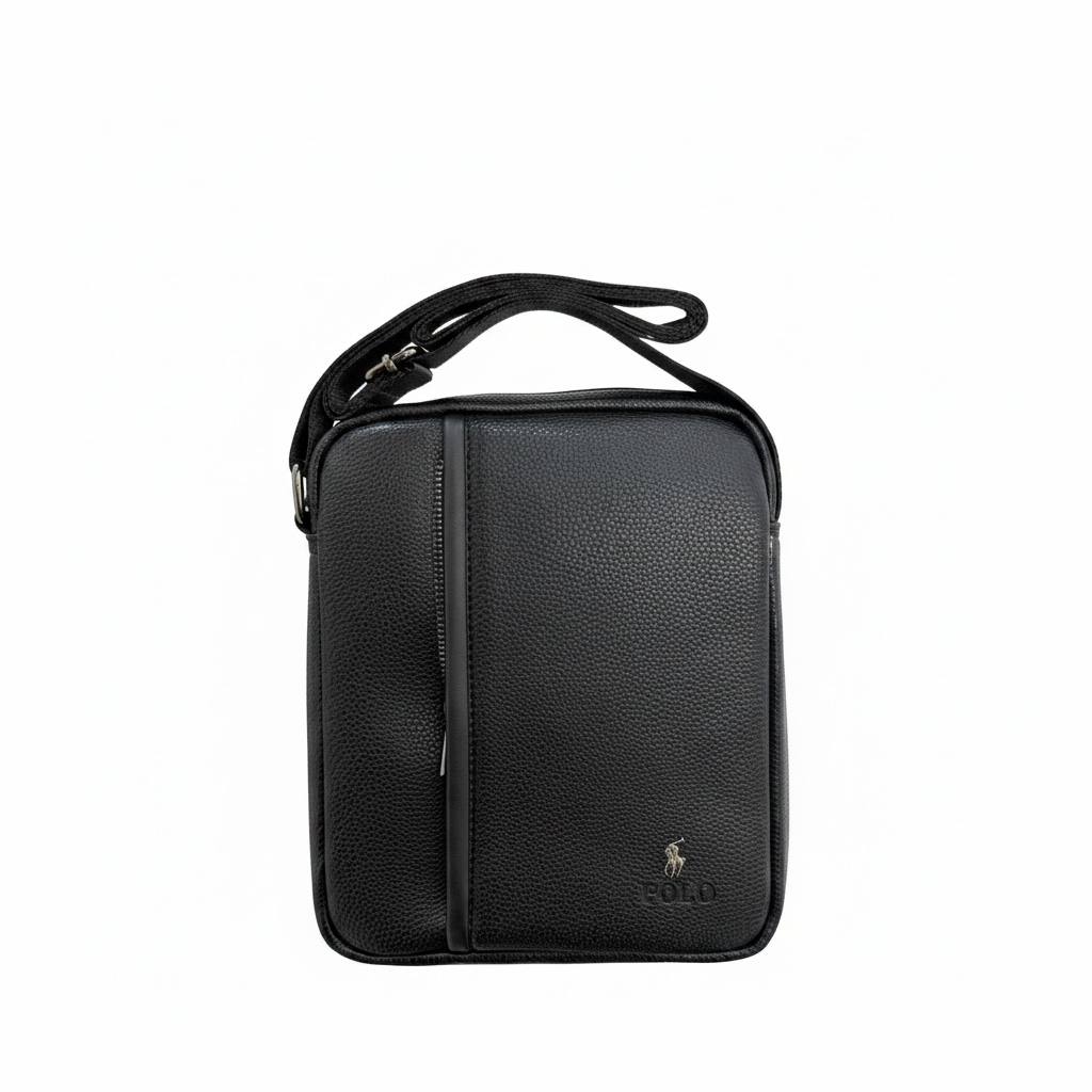 Polo Ralph Lauren Premium Black Crossbody Bag – Elegant Everyday Shoulder Bag 🖤✨ - MASTERPIECE