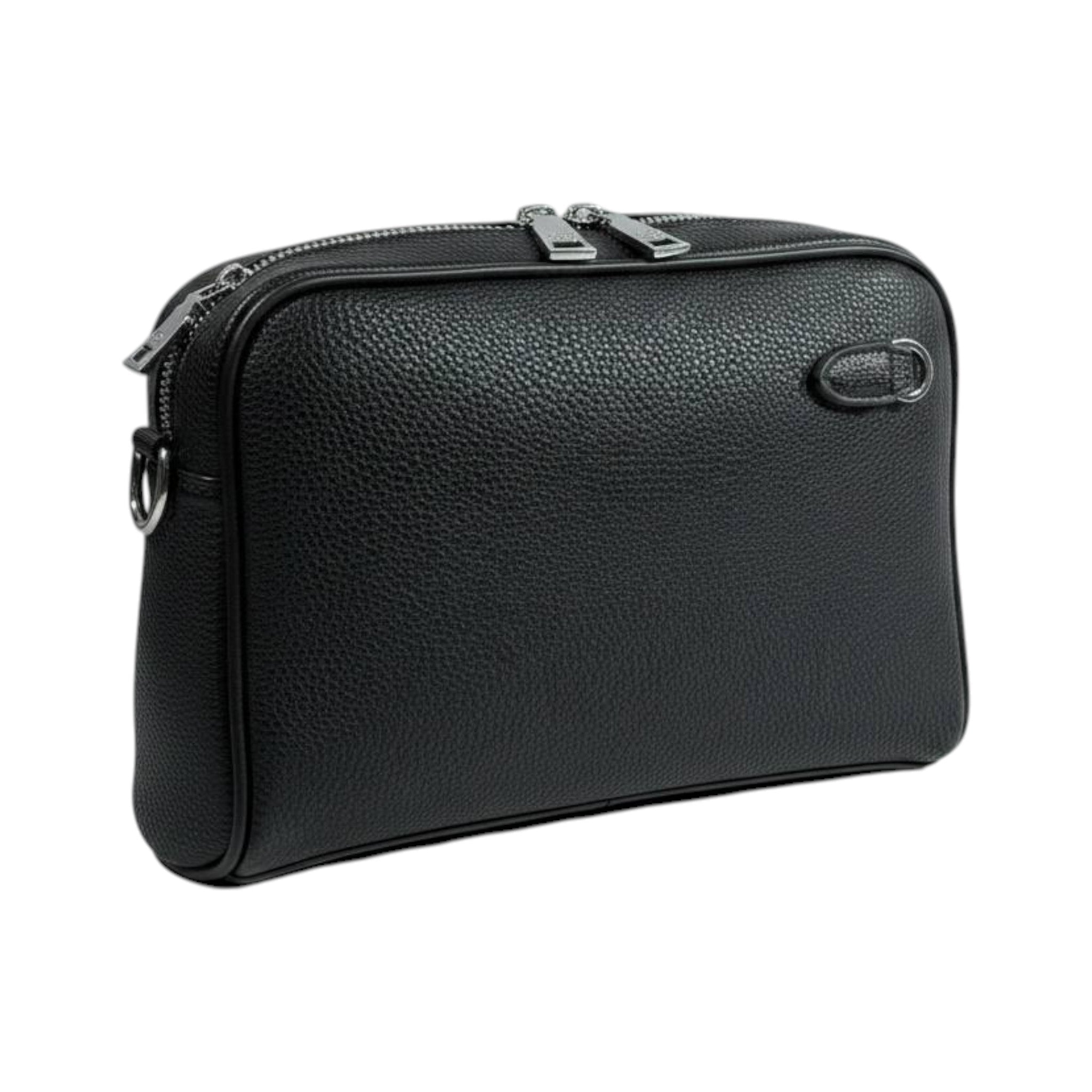 Prada Luxe Black Leather Travel Pouch ✨🖤 Premium Organizer Bag - MASTERPIECE