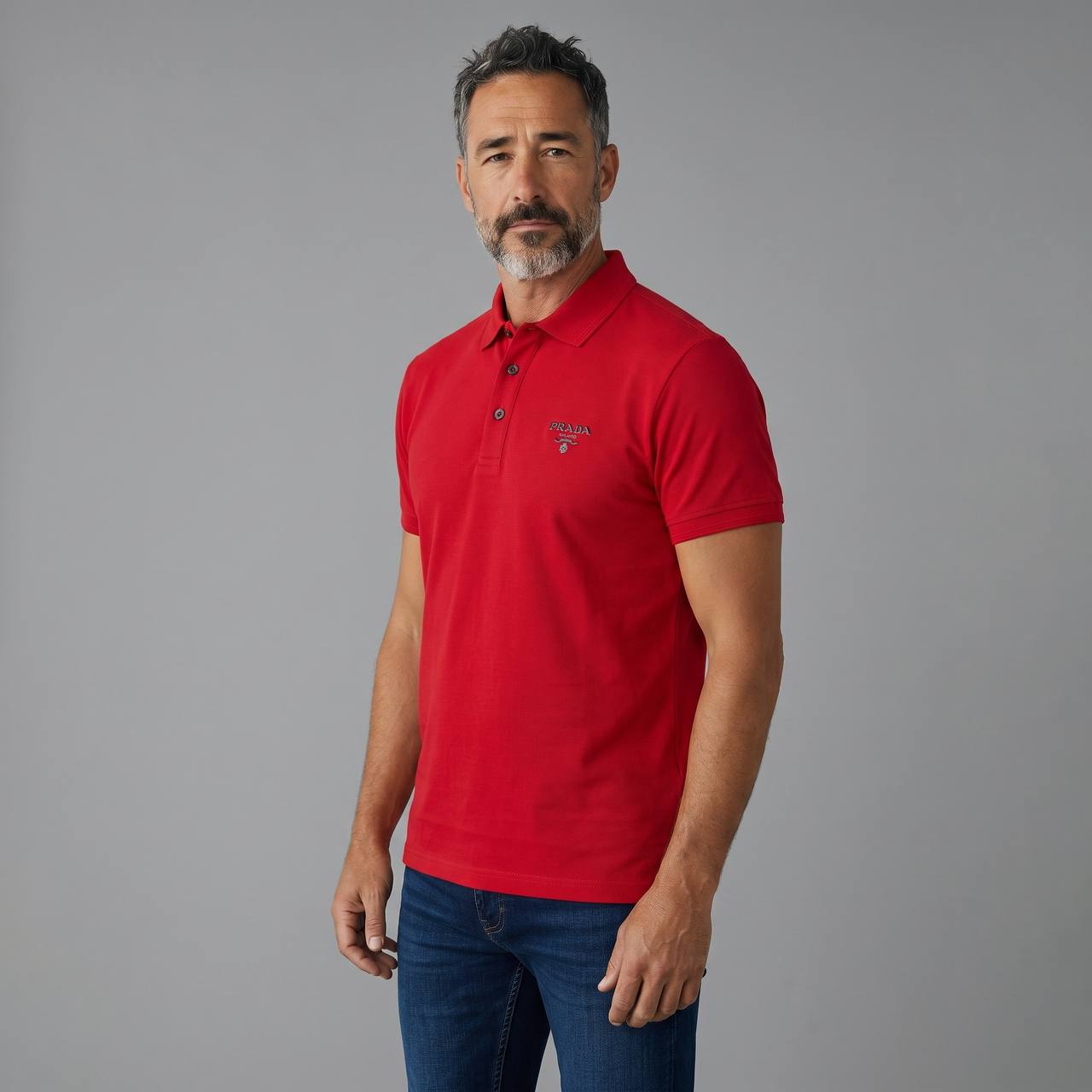 Prada Milano Essential Red Polo ❤️✨ - MASTERPIECE