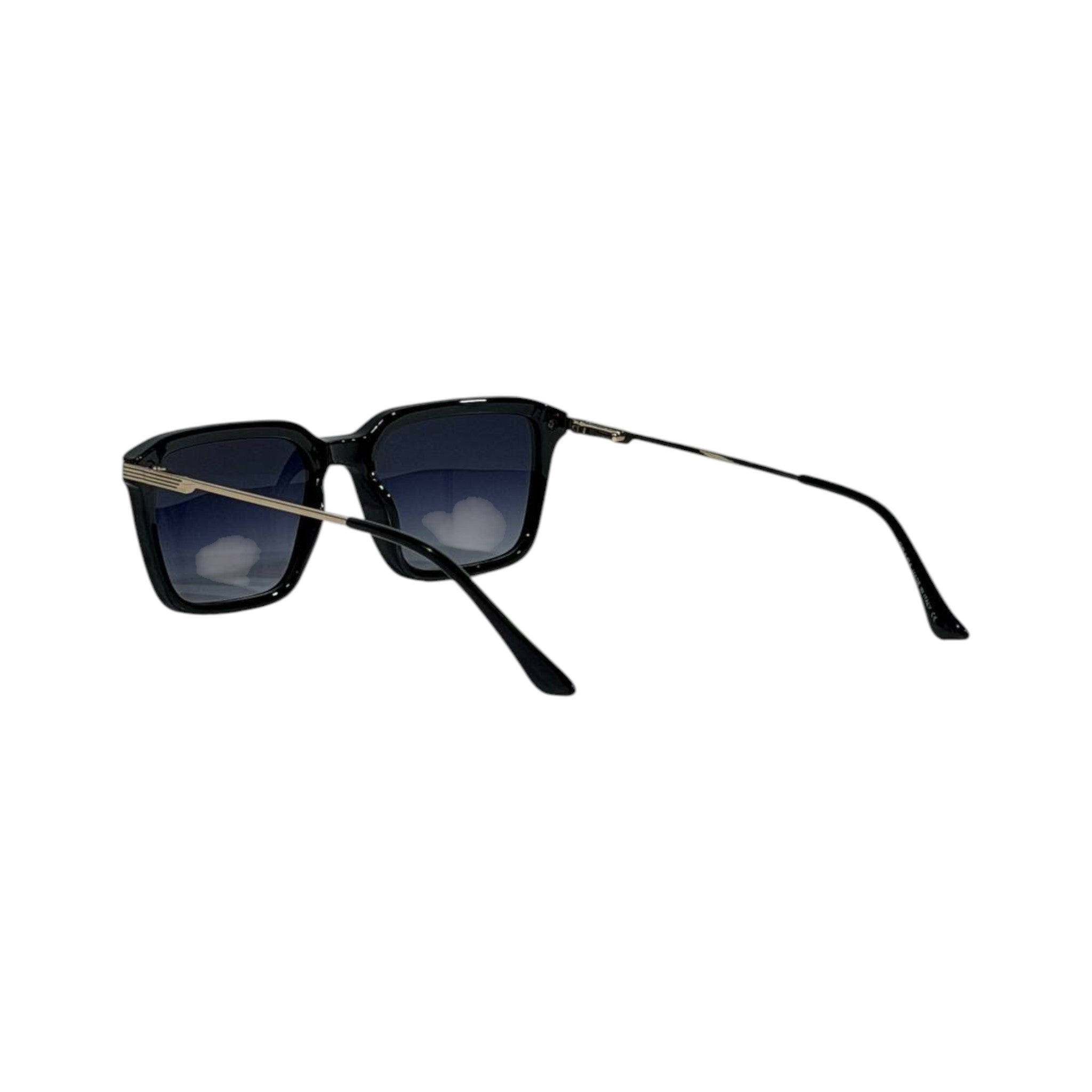 Prada Square Sunglasses – Black Frame Blue Gradient 🕶️💙 - MASTERPIECE