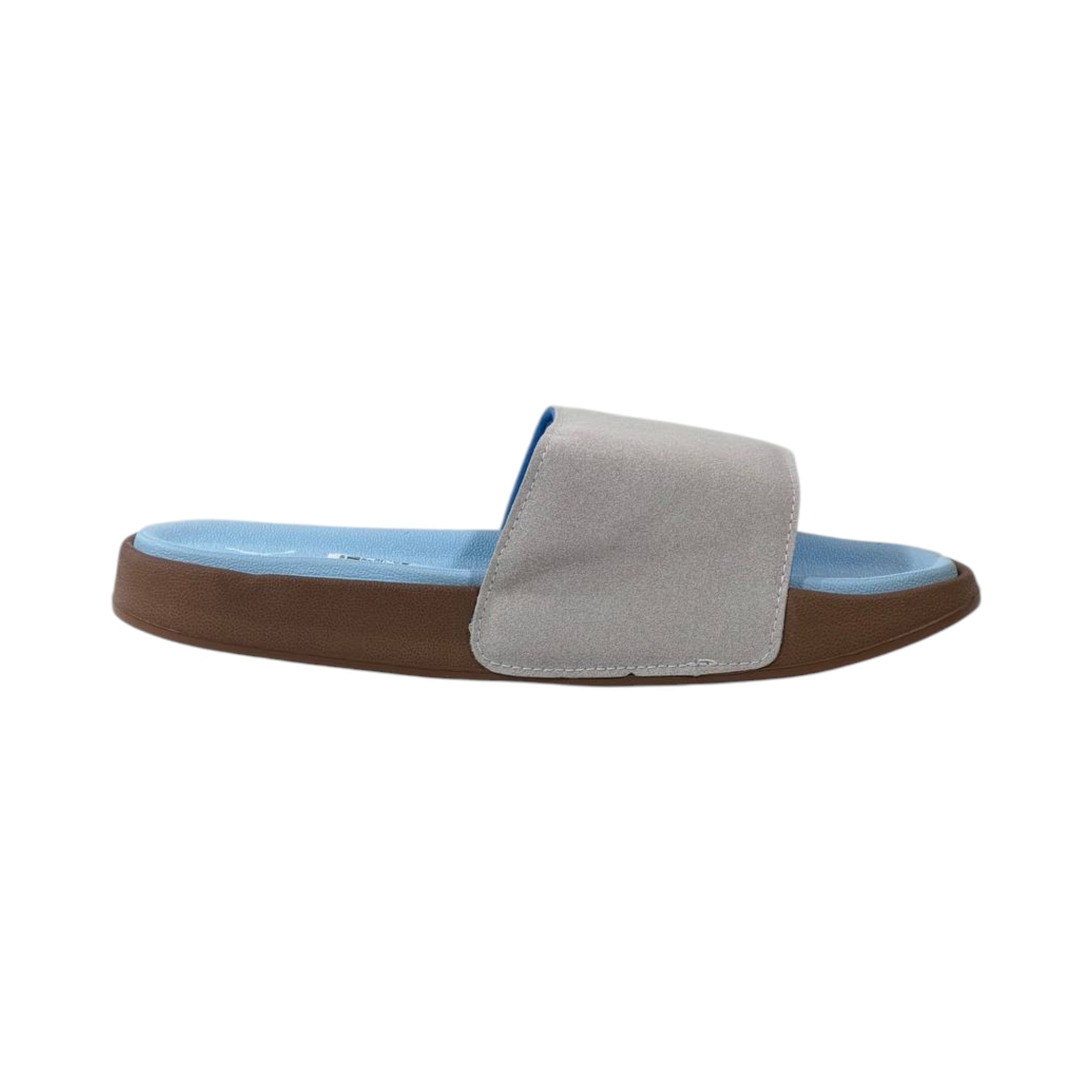 💙 Puma Palermo Comfort Slides – Sky Blue & Grey Summer Edition - MASTERPIECE