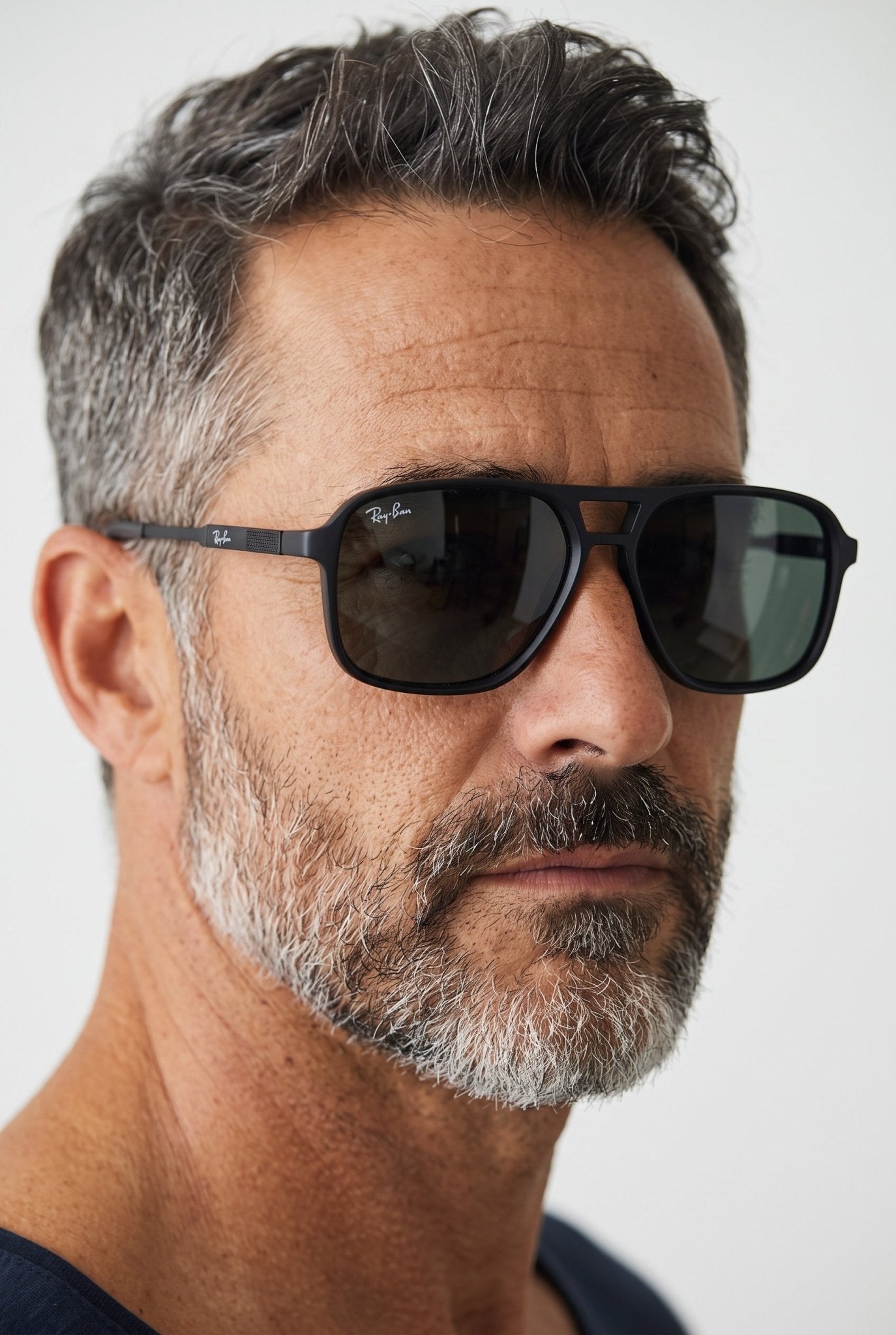 Ray‑Ban Square Aviator – Matte Black 🕶️ - MASTERPIECE