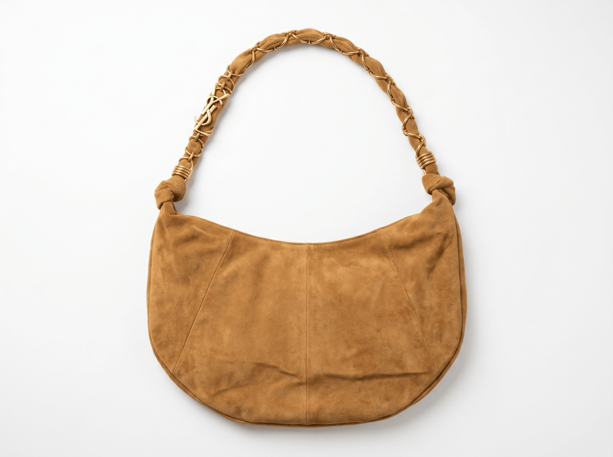 🤎 Saint Laurent Le 5 À 7 Suede Hobo Bag – Camel Luxury Edition ✨ - MASTERPIECE