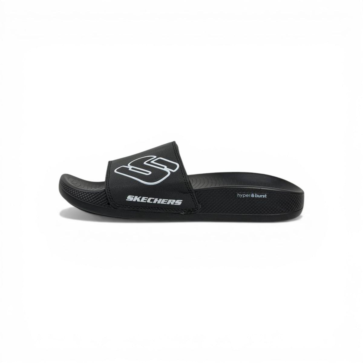Skechers Black Slides – Next Level Comfort & Style ⚡🩴 - MASTERPIECE