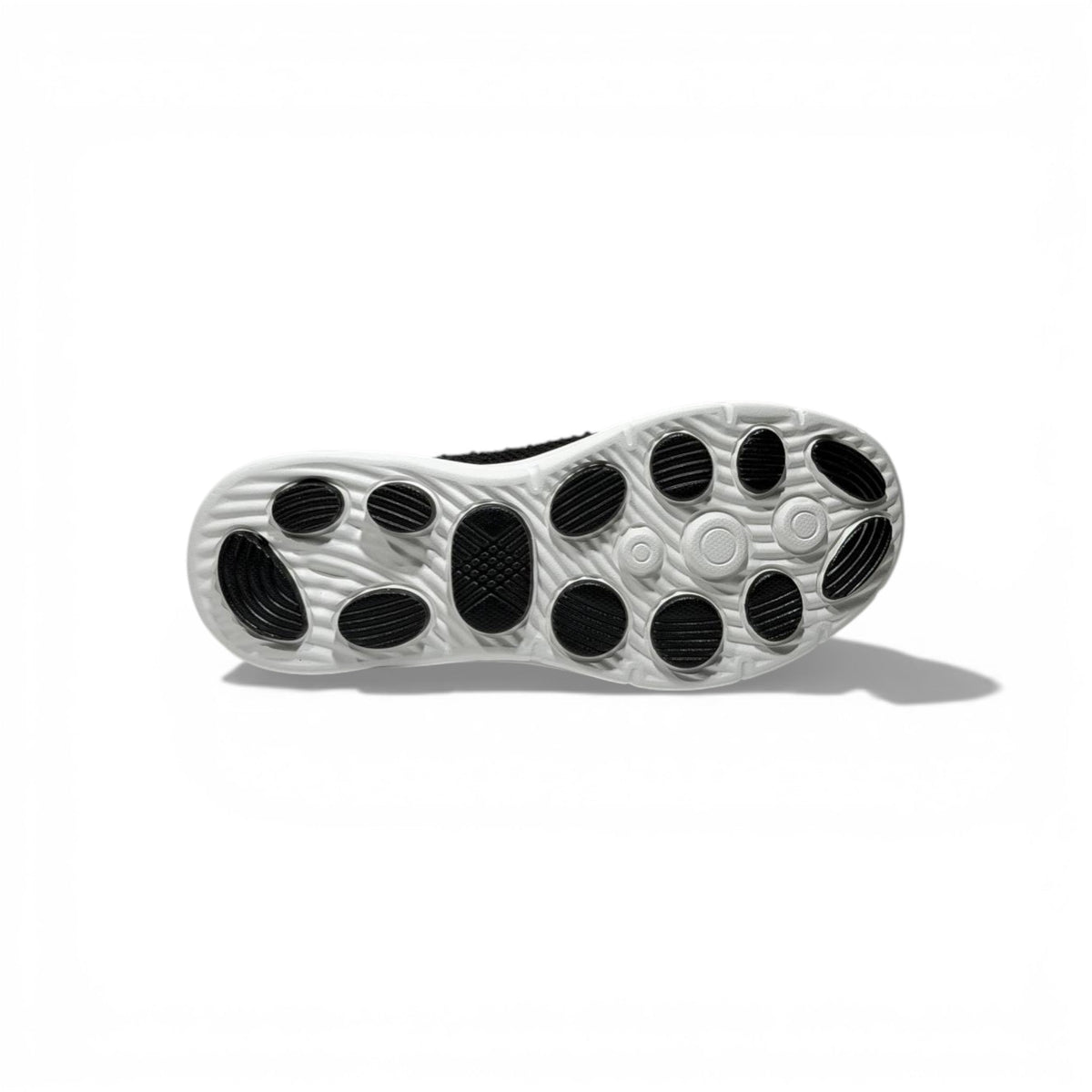 Skechers Crystal Slip-On Sneakers – Black Sparkle Comfort Shoes | Lightweight Breathable Walking Trainers - MASTERPIECE