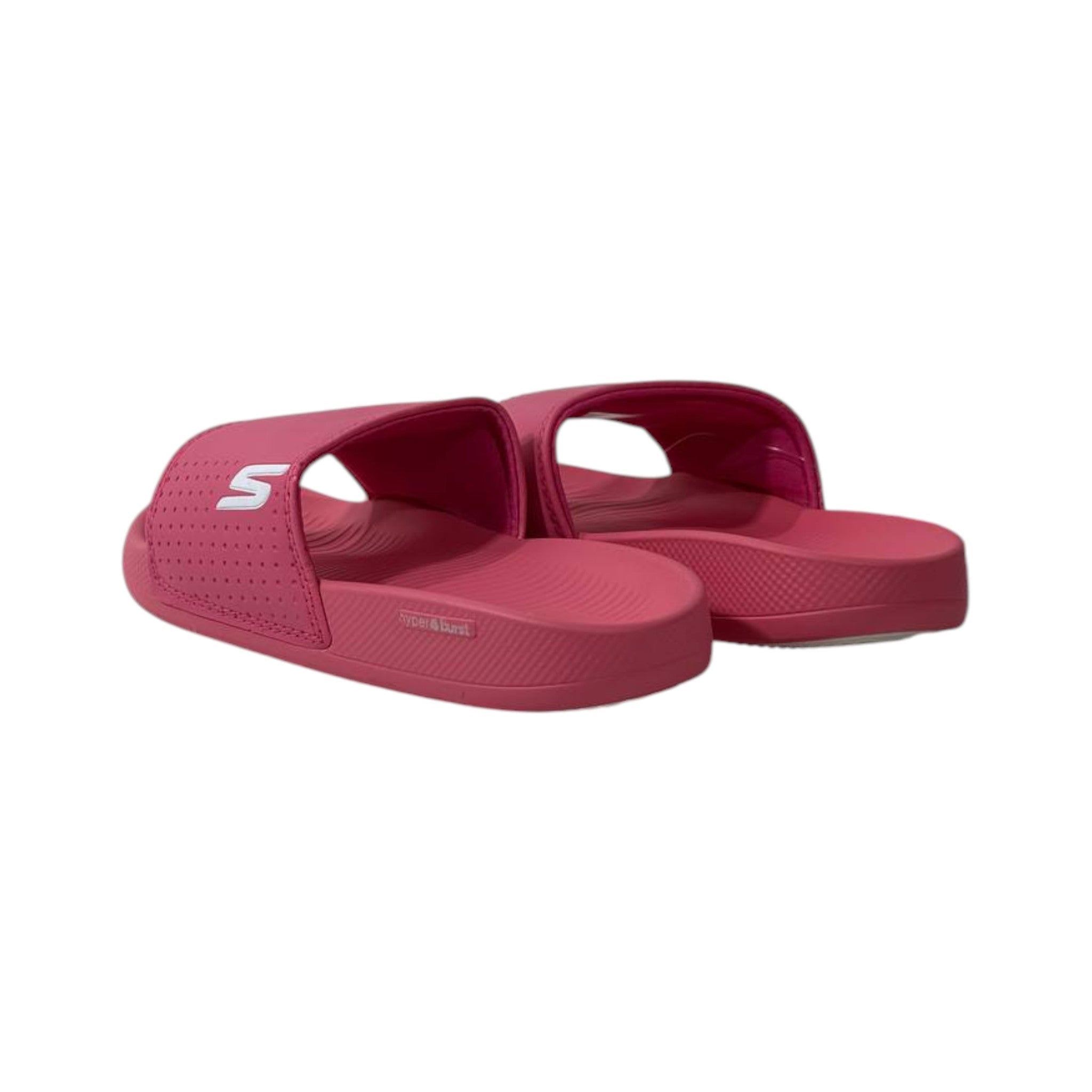 💖 Skechers Hyper Burst Recovery Slides – Pink Edition 🌸☁️ - MASTERPIECE