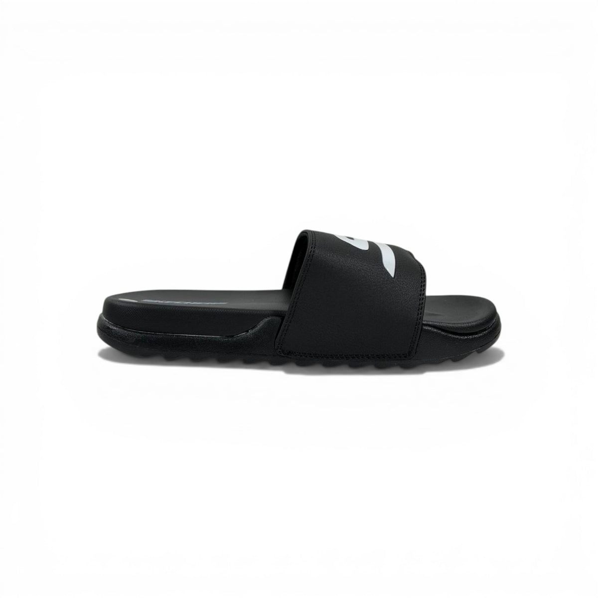 🖤⚡ Skechers Slides – Black Comfort Edition 🩴🔥 - MASTERPIECE