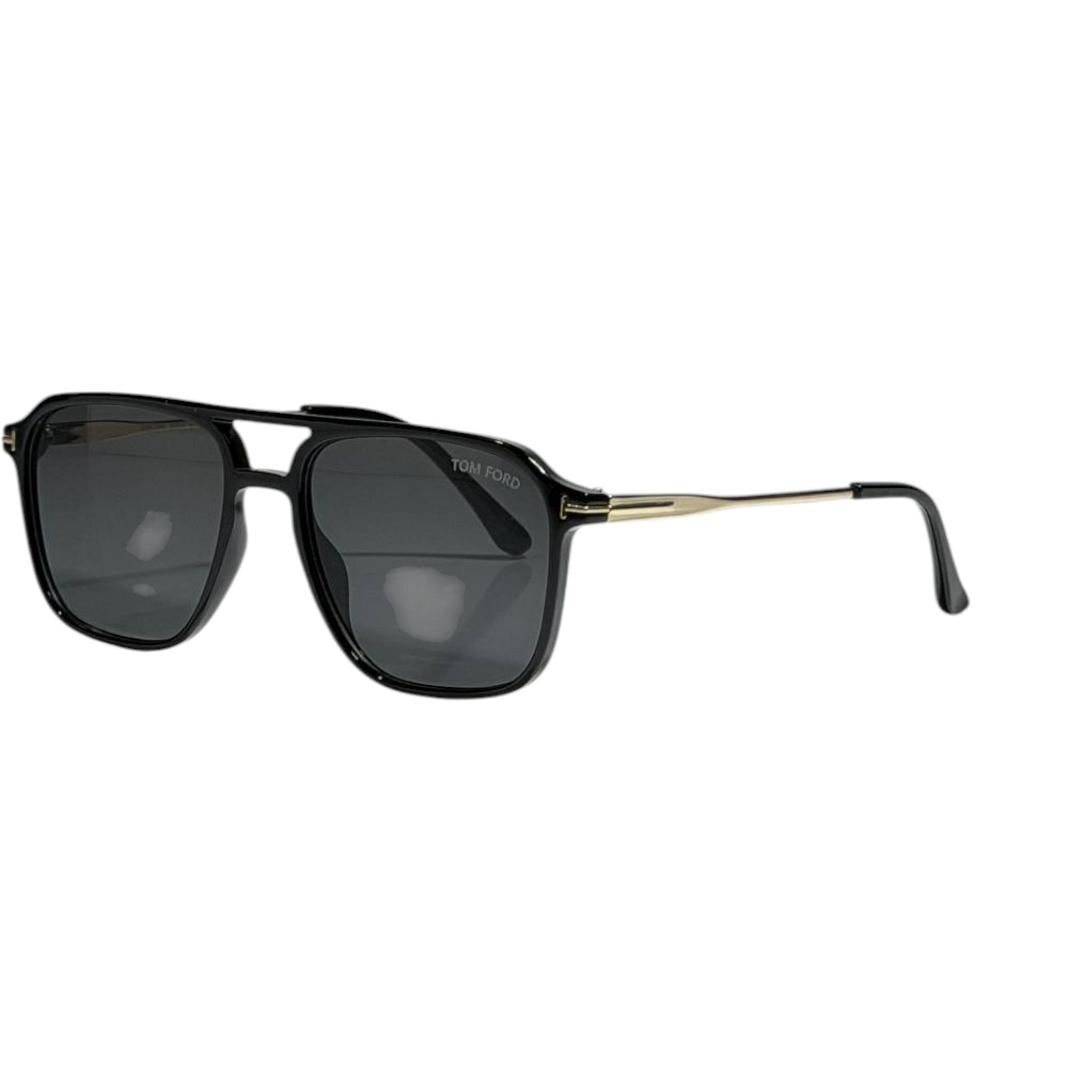 🖤 Tom Ford Aviator Square Sunglasses | Luxury Black Gold Edition 😎 - MASTERPIECE