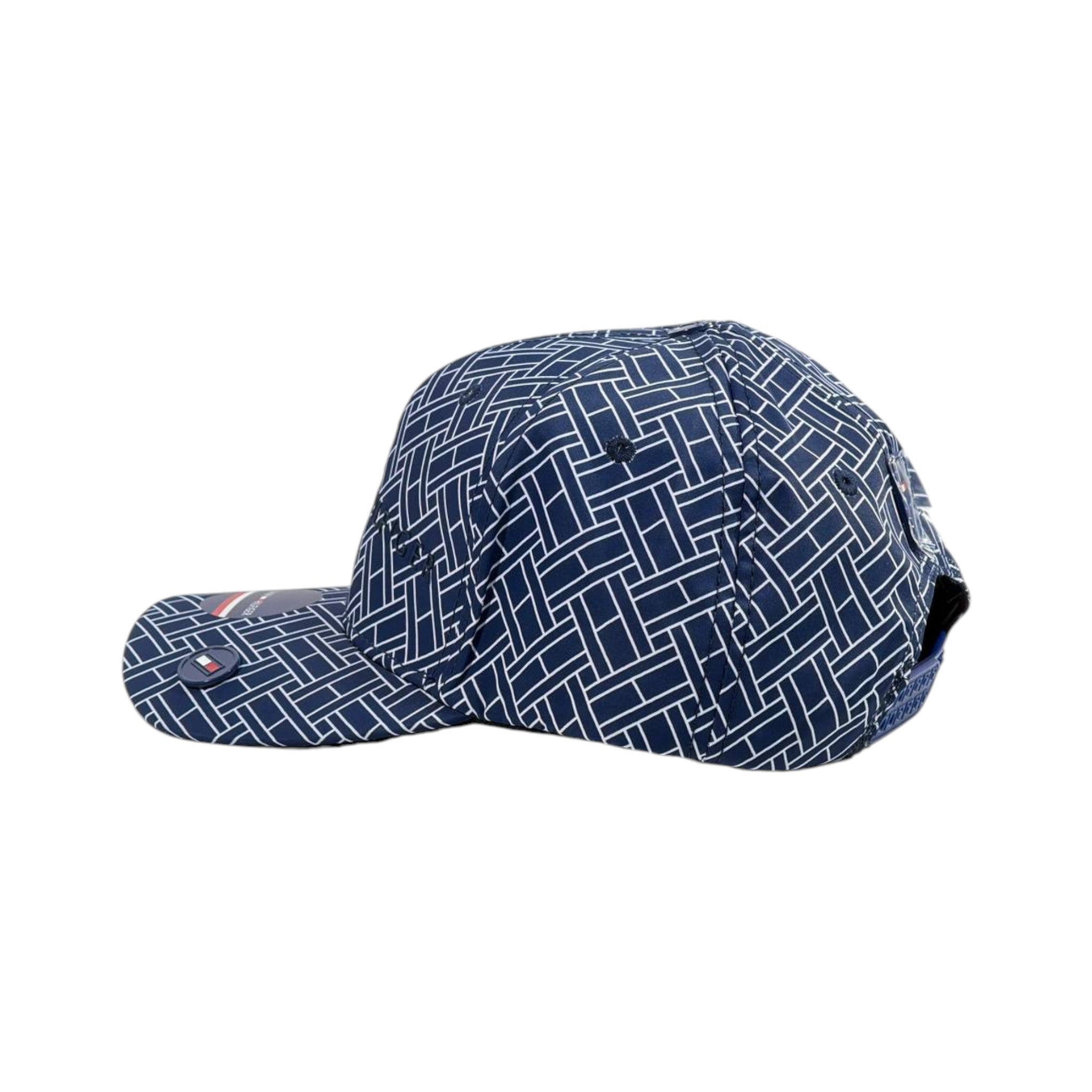 🧢 Tommy Hilfiger Navy Pattern Cap | Classic Street Style 🔵 - MASTERPIECE