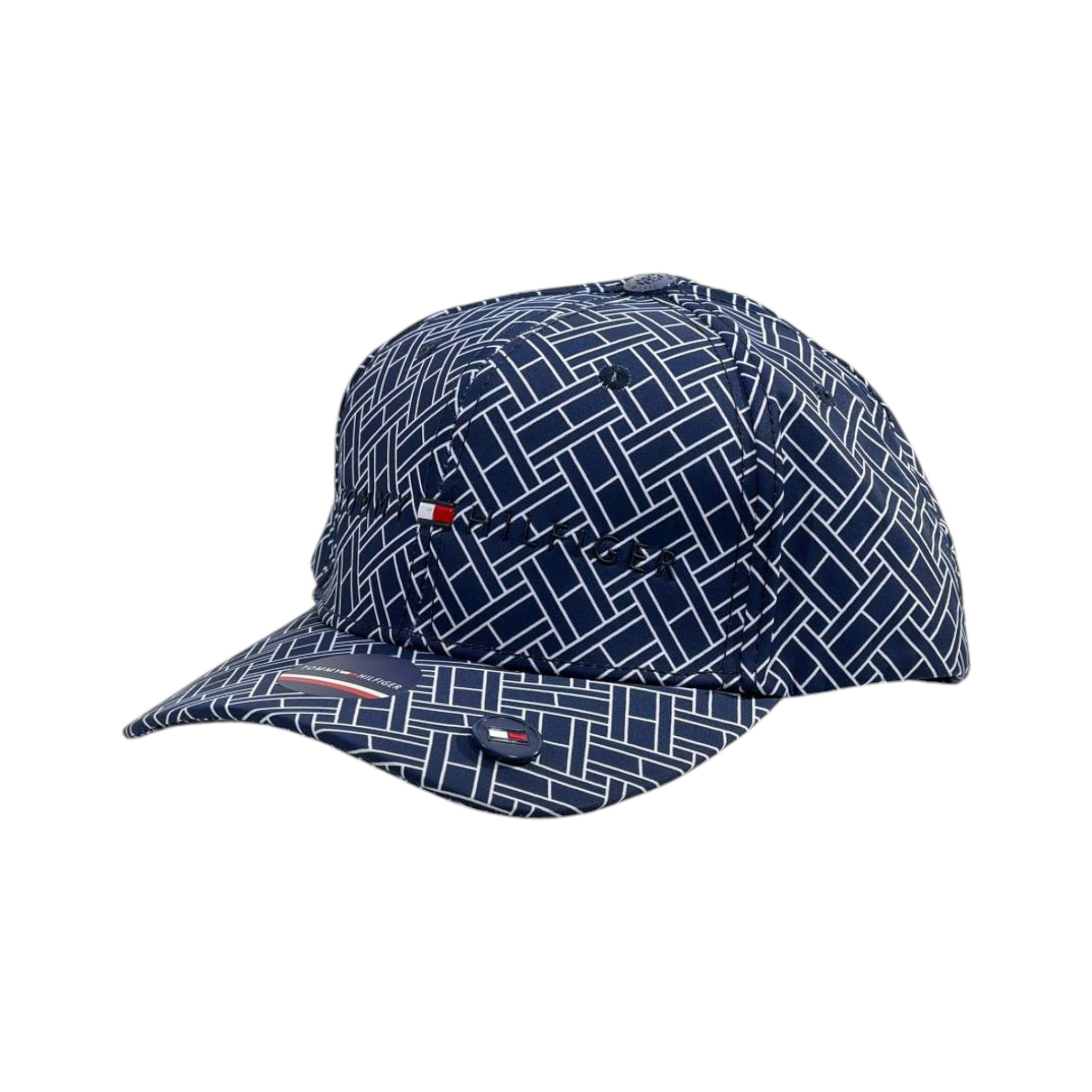 🧢 Tommy Hilfiger Navy Pattern Cap | Classic Street Style 🔵 - MASTERPIECE