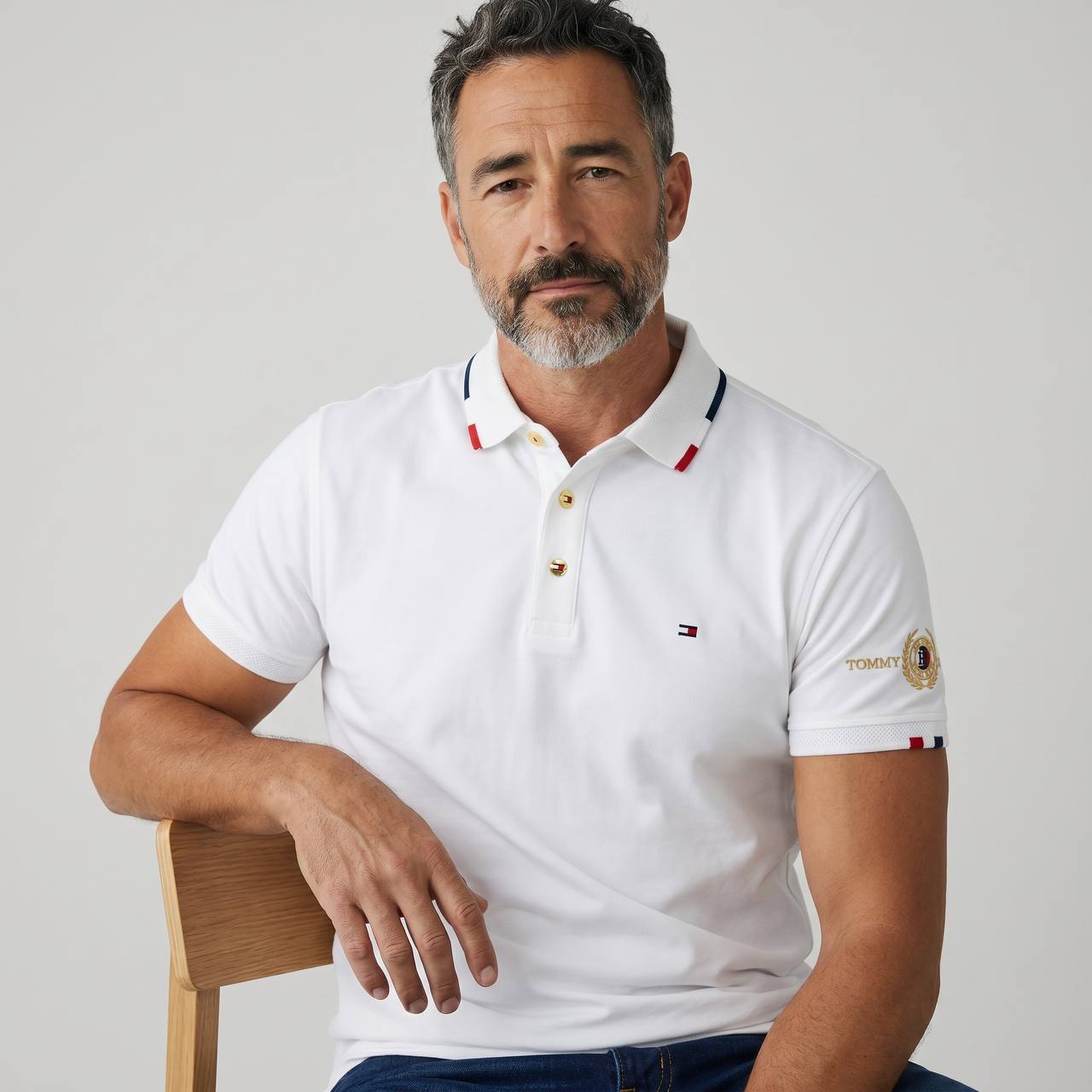 Tommy Hilfiger Signature Slim Polo โ White Edition ๐ค๐บ๐ธ - MASTERPIECE