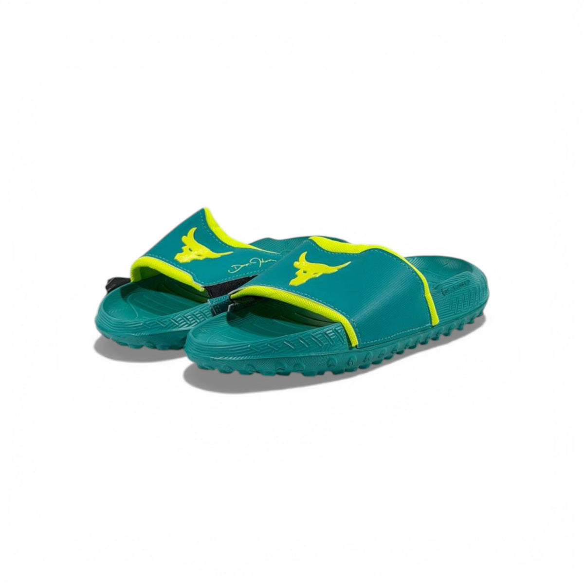 🟢 Under Armour Slides – Green Performance Edition 💪🔥 - MASTERPIECE