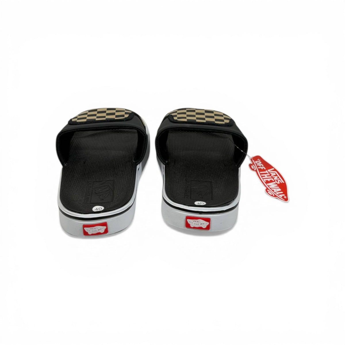 🏁 Vans Checkerboard Slides – Classic Streetwear Comfort Edition - MASTERPIECE