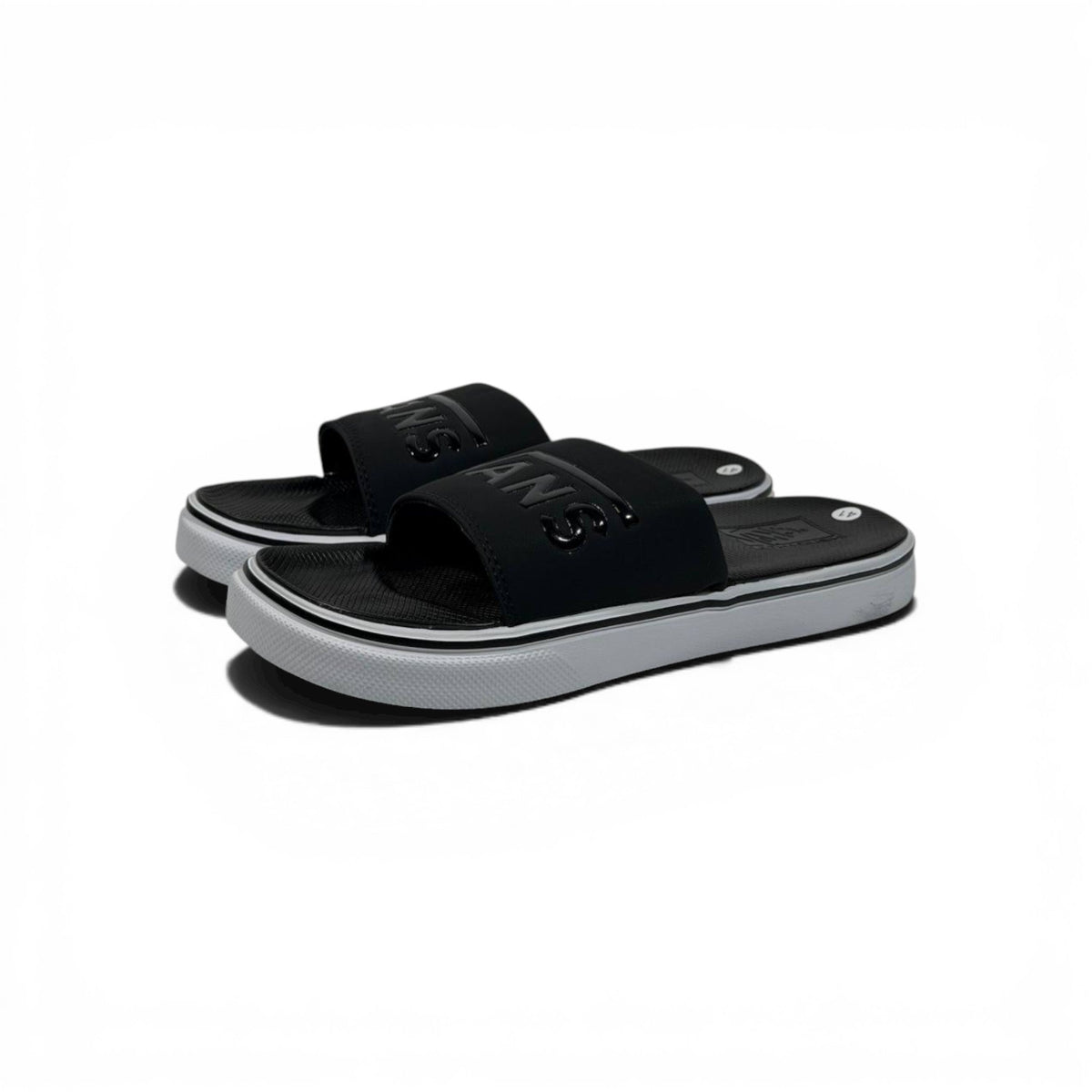 ⚫ Vans Classic Slides – Black Essential Street Comfort - MASTERPIECE