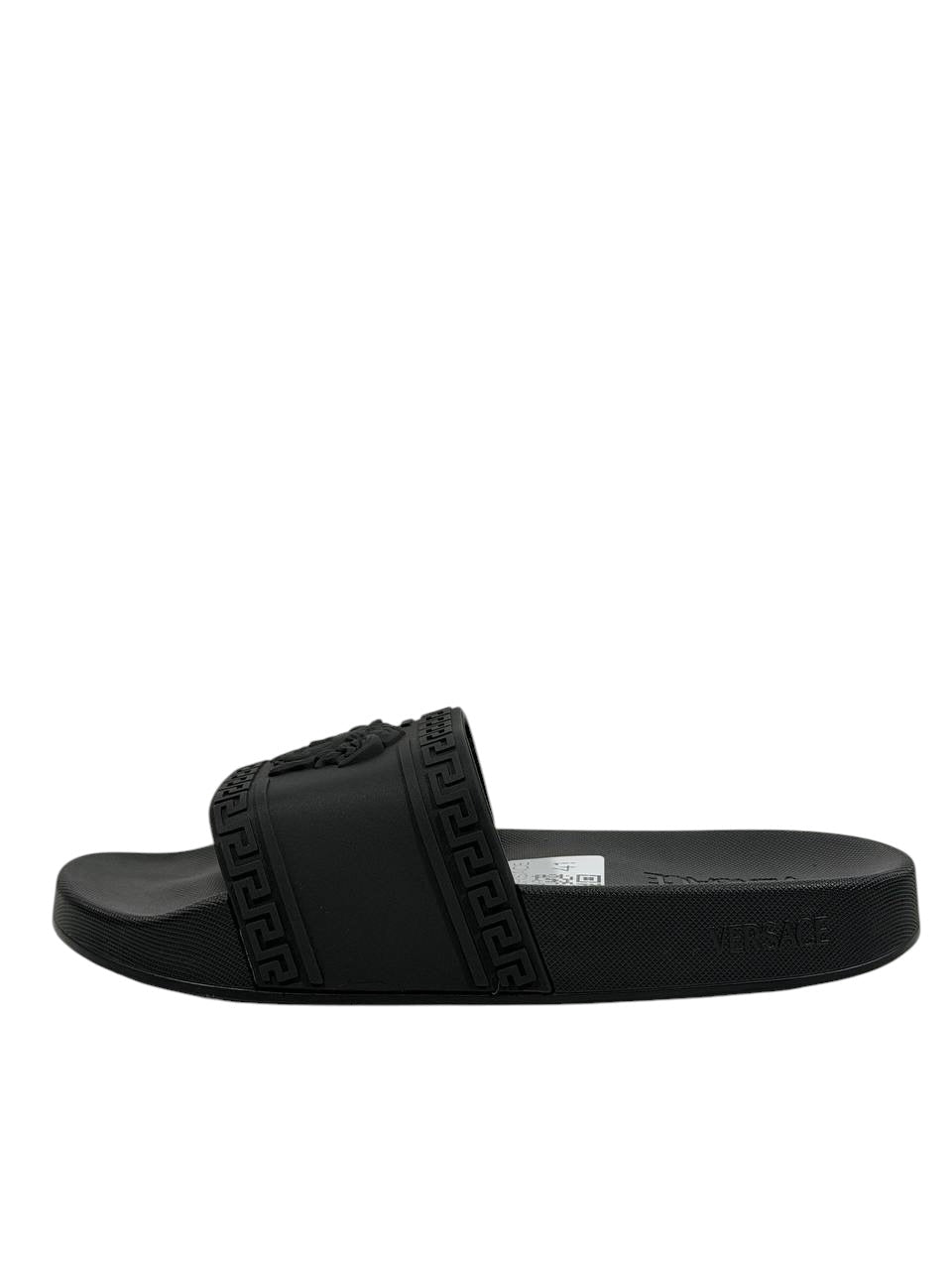 VERSACE Slides – All Black Medusa Edition 🖤⚡ - MASTERPIECE