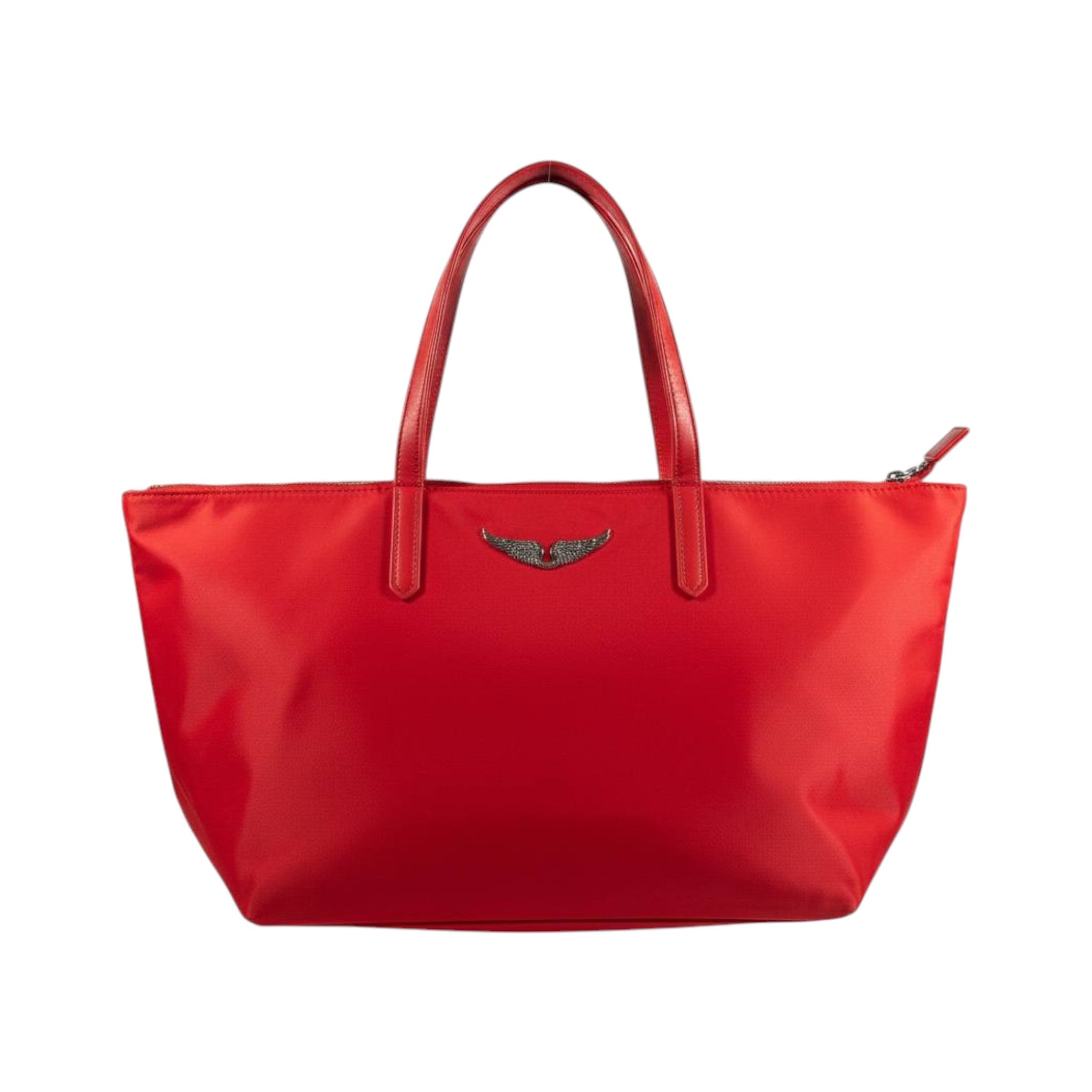 Zadig & Voltaire Inspired Red Zip Tote Bag ❤️✨ Luxury Shoulder Handbag for Women - MASTERPIECE