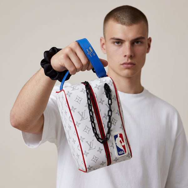 🏀🤍 Louis Vuitton x NBA Monogram Eclipse Toiletry Pouch