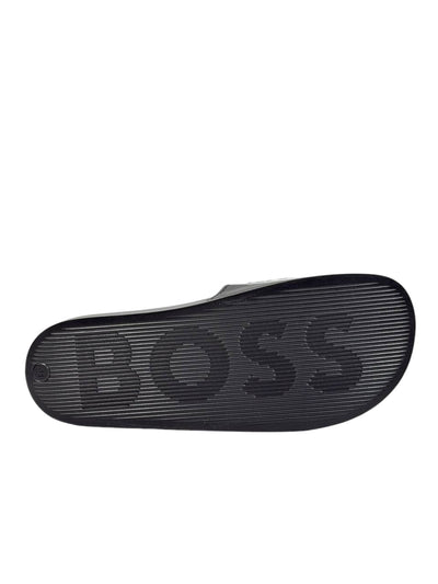 BOSS Logo Slides – Black Statement Edition ⚫🔥
