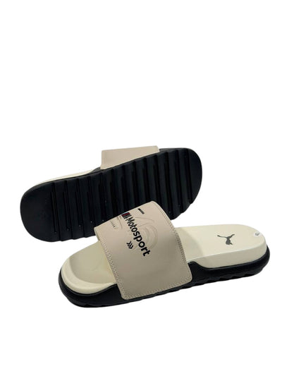 PUMA BMW M Motorsport Slide Sandals – Cream Edition 🤍🏁